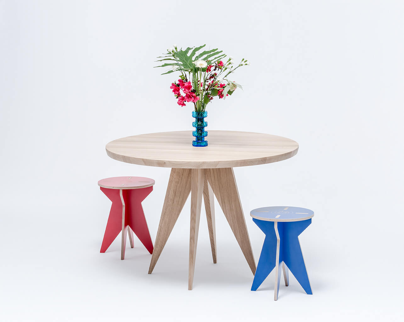 ST STOOL blue