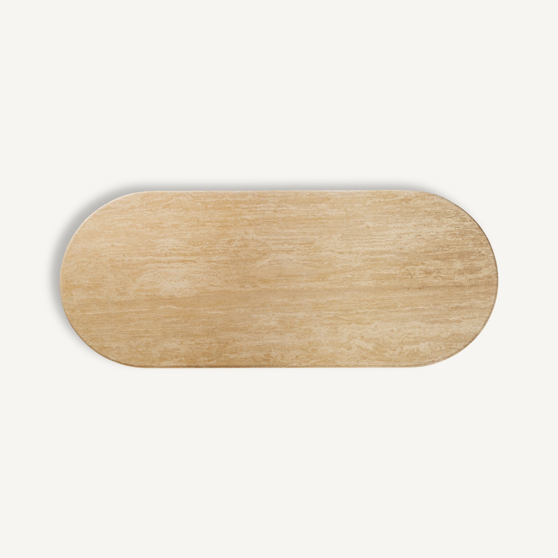 Ovaler Tisch THIENNES beige Travertin
