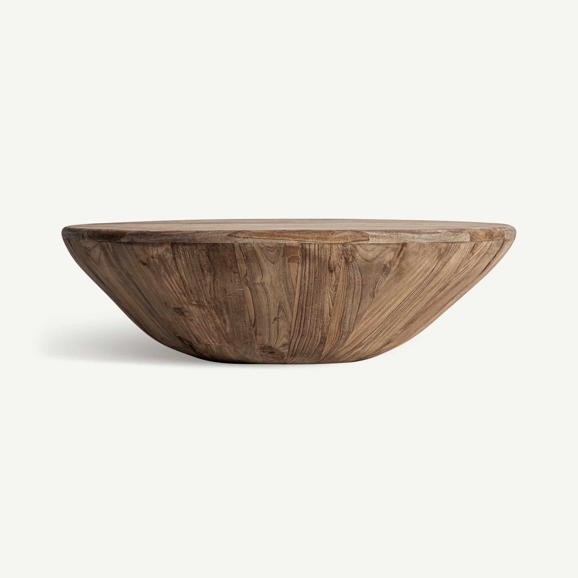 ERLOY Conical Coffee Table Recycled Teak Wood
