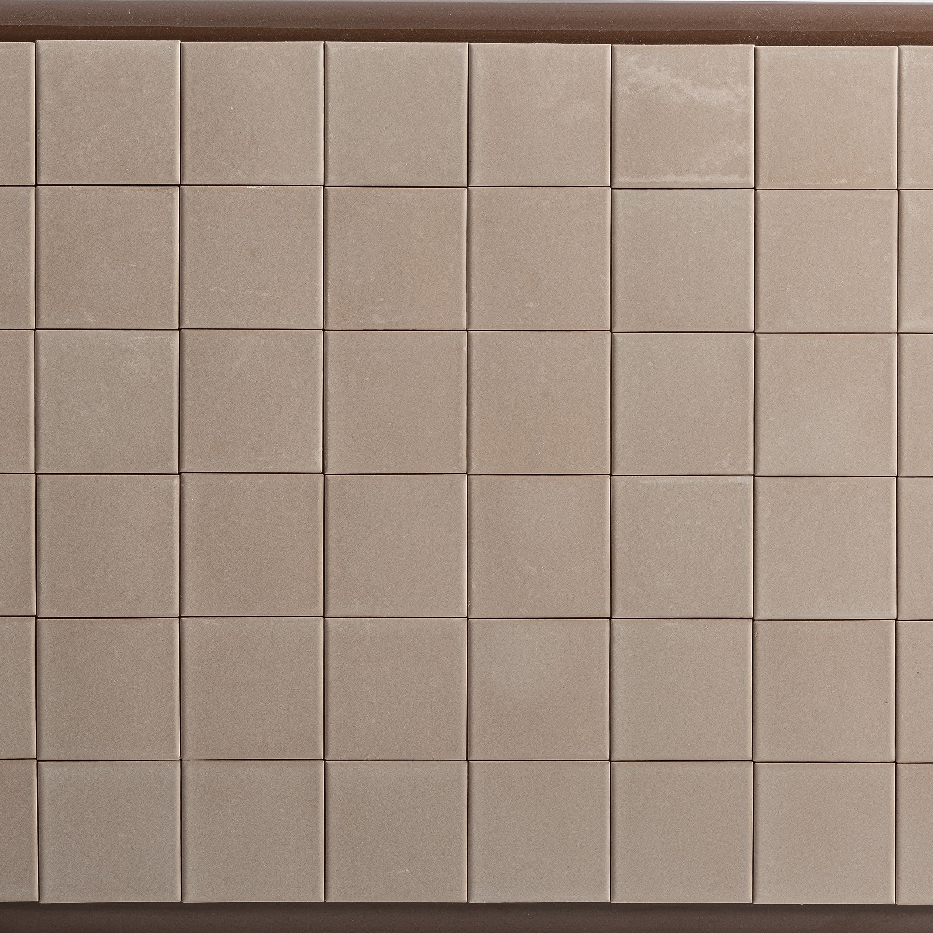 Kaffeetisch KURTEN braun mit beige