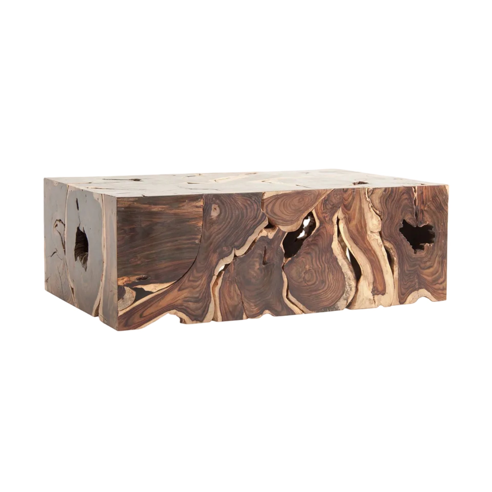 Kaffeetisch SABHA exotisches Holz
