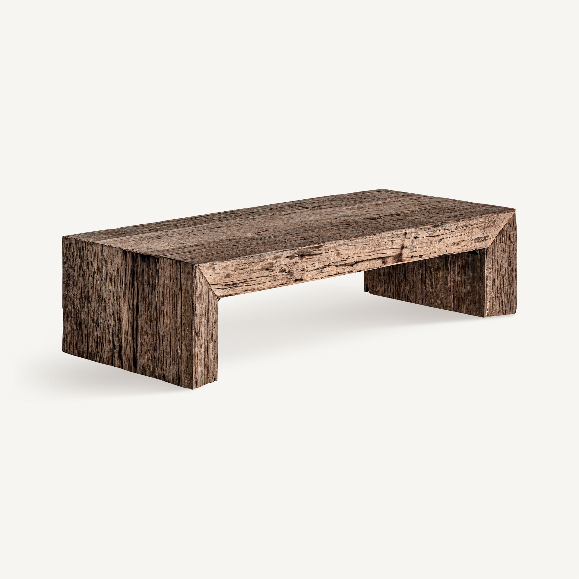 Kaffeetisch SAMSUN aus recyceltem Holz