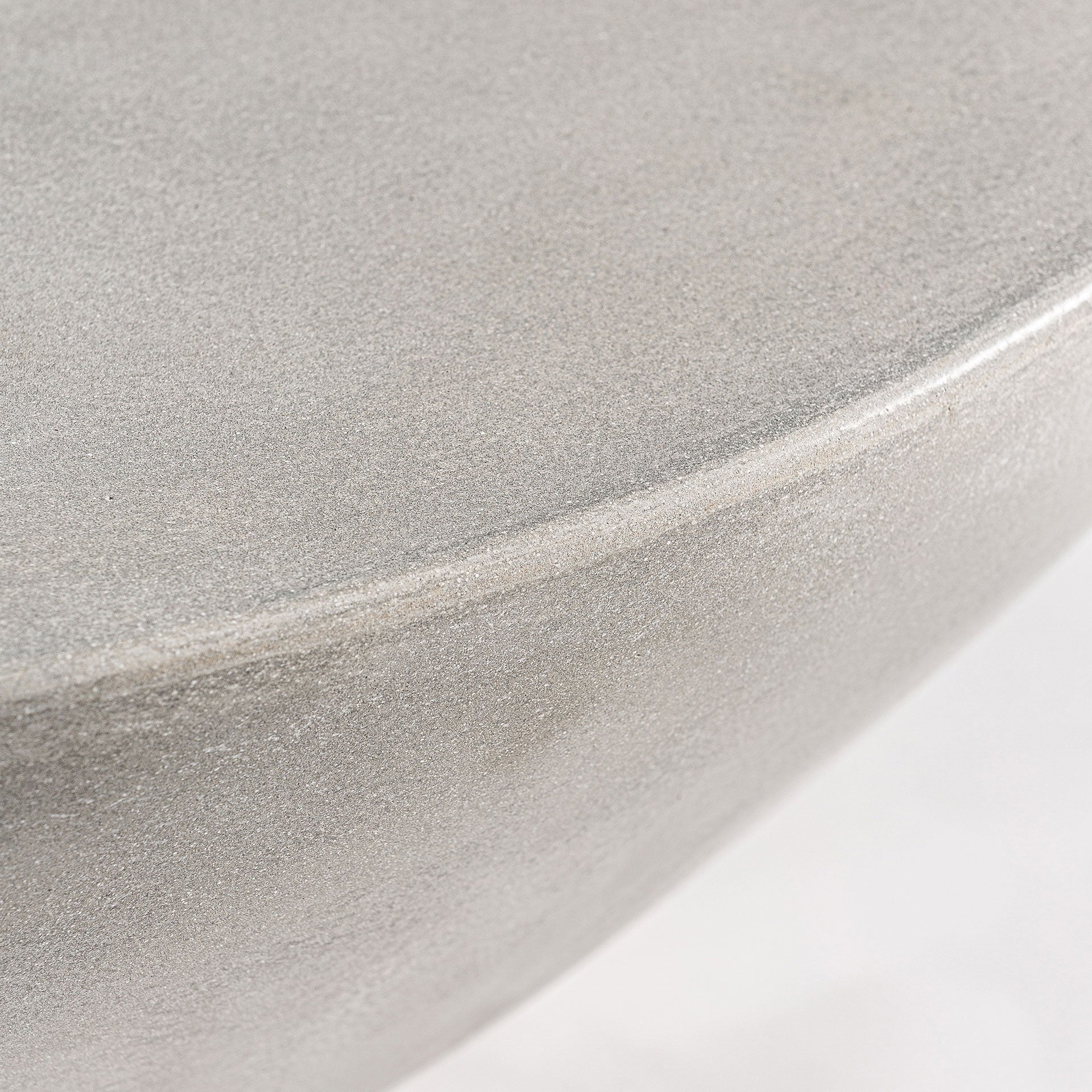 Gray Round Coffee Table TELFS