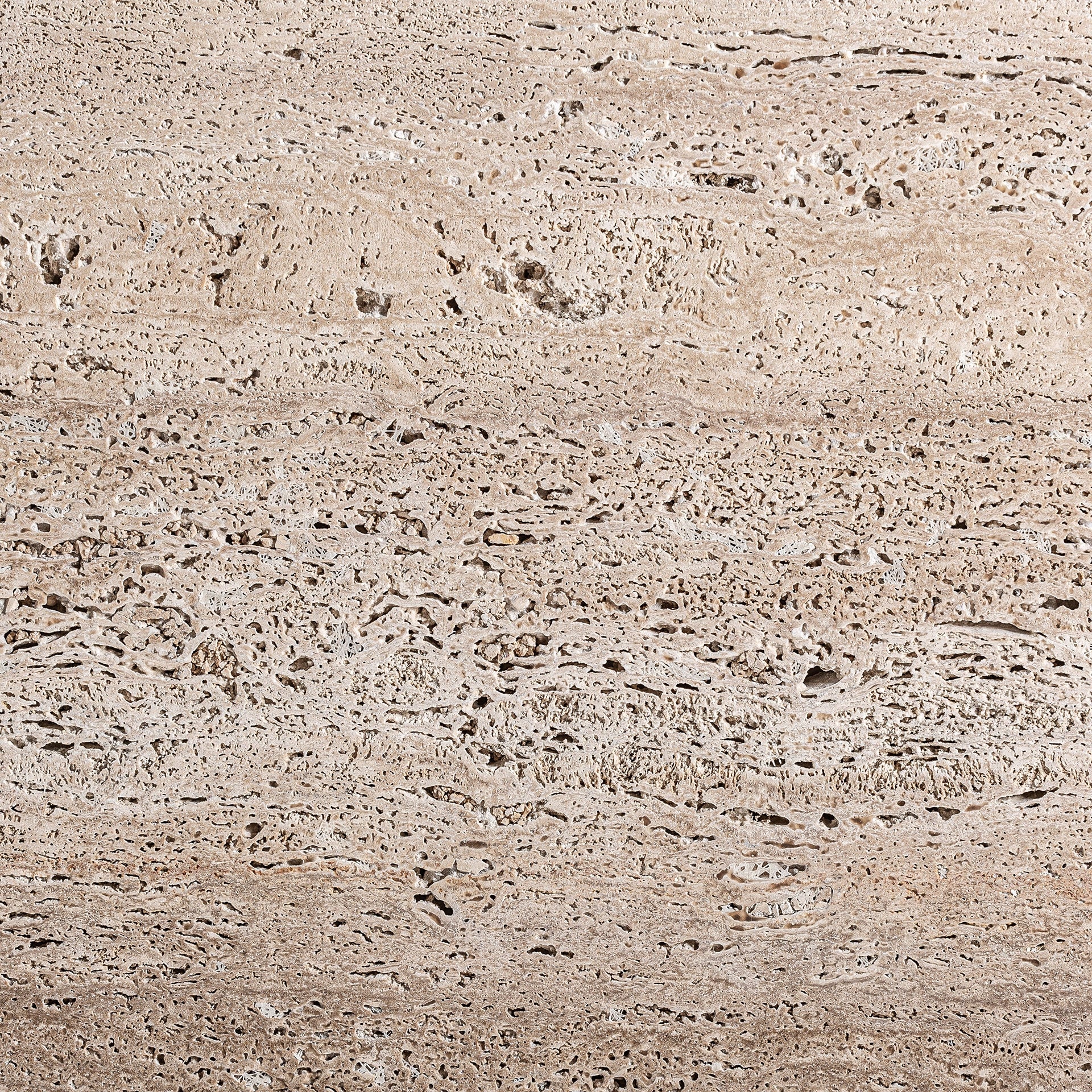 Rectangular Coffee Table THEUVILLE Travertine