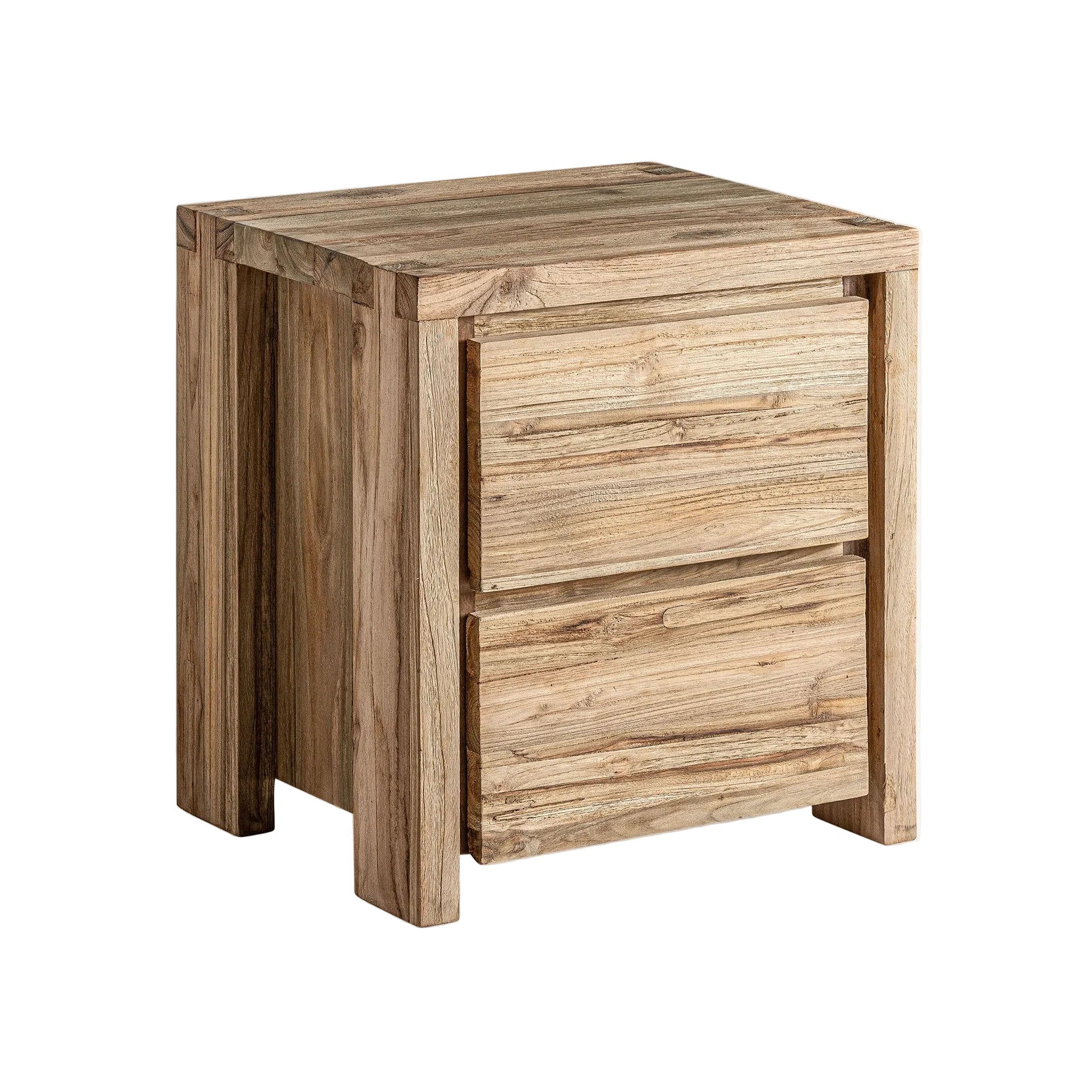 LUX Nightstand Recycled Wood
