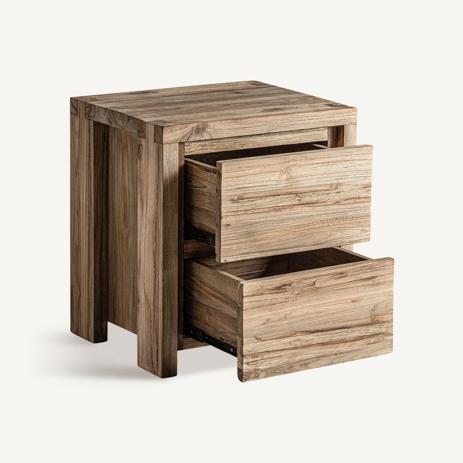 LUX Nightstand Recycled Wood