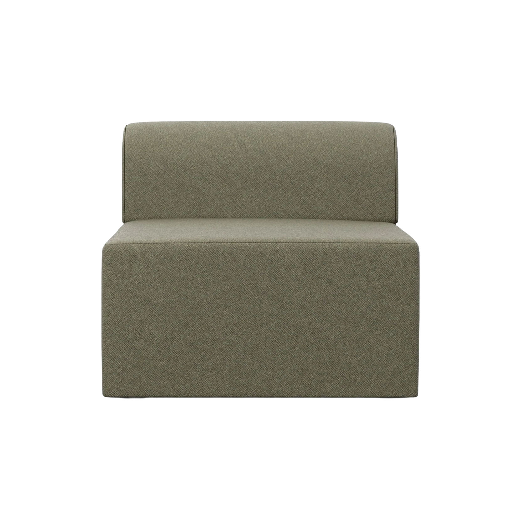 Modulsofa TORI - mittleres Modul grün