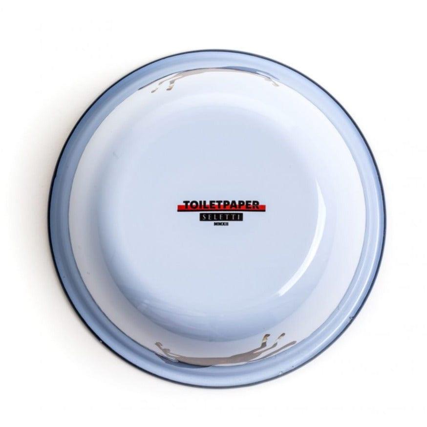 Miska emaliowana APPLE niebieski Seletti Eye on Design