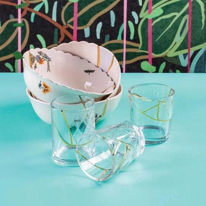 Miska KINTSUGI #2 porcelanowy Seletti Eye on Design