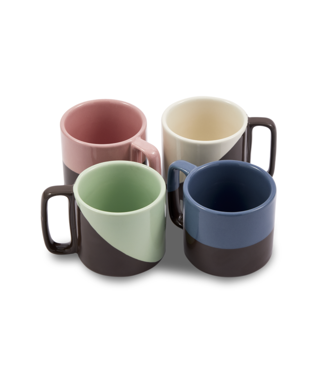 Stapelbecher-Set in Dunkelgrau