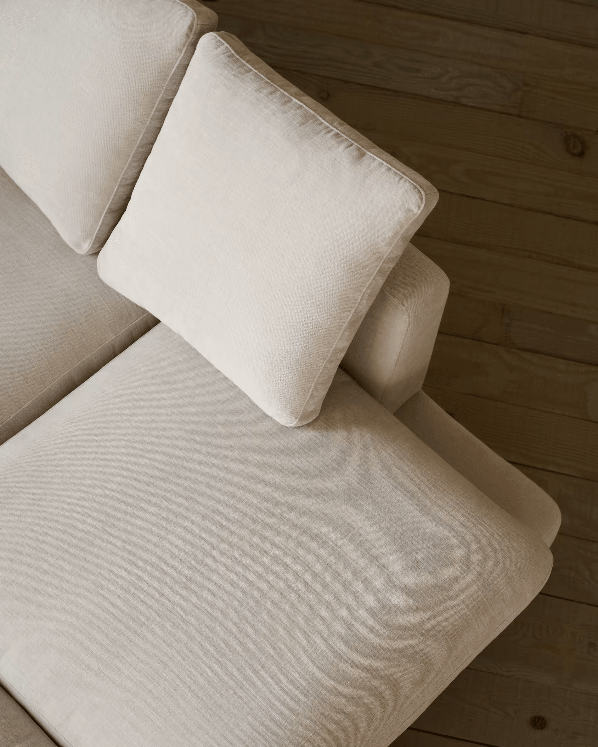 Narożnik 4-osobowy GALA jasnobeżowy La Forma Eye on Design