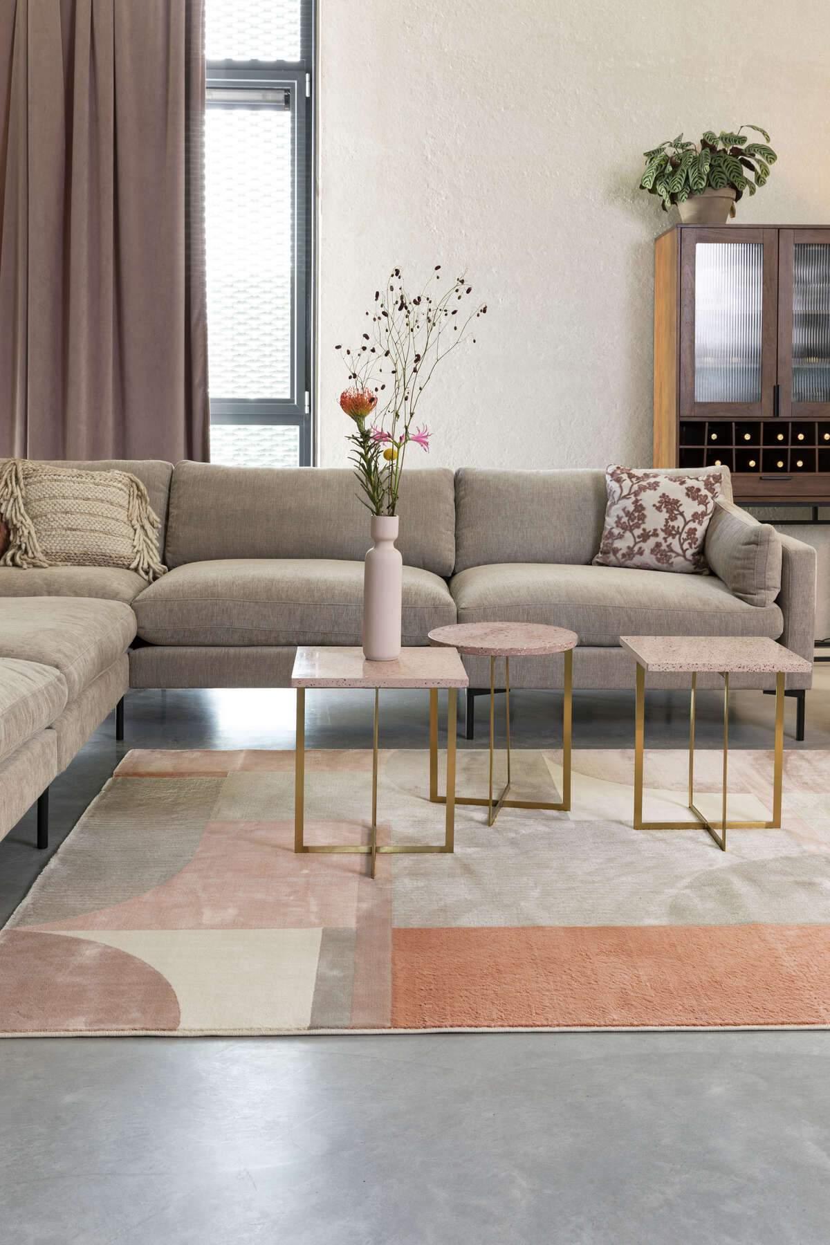 Narożnik 7-osobowy SUMMER latte Zuiver Eye on Design