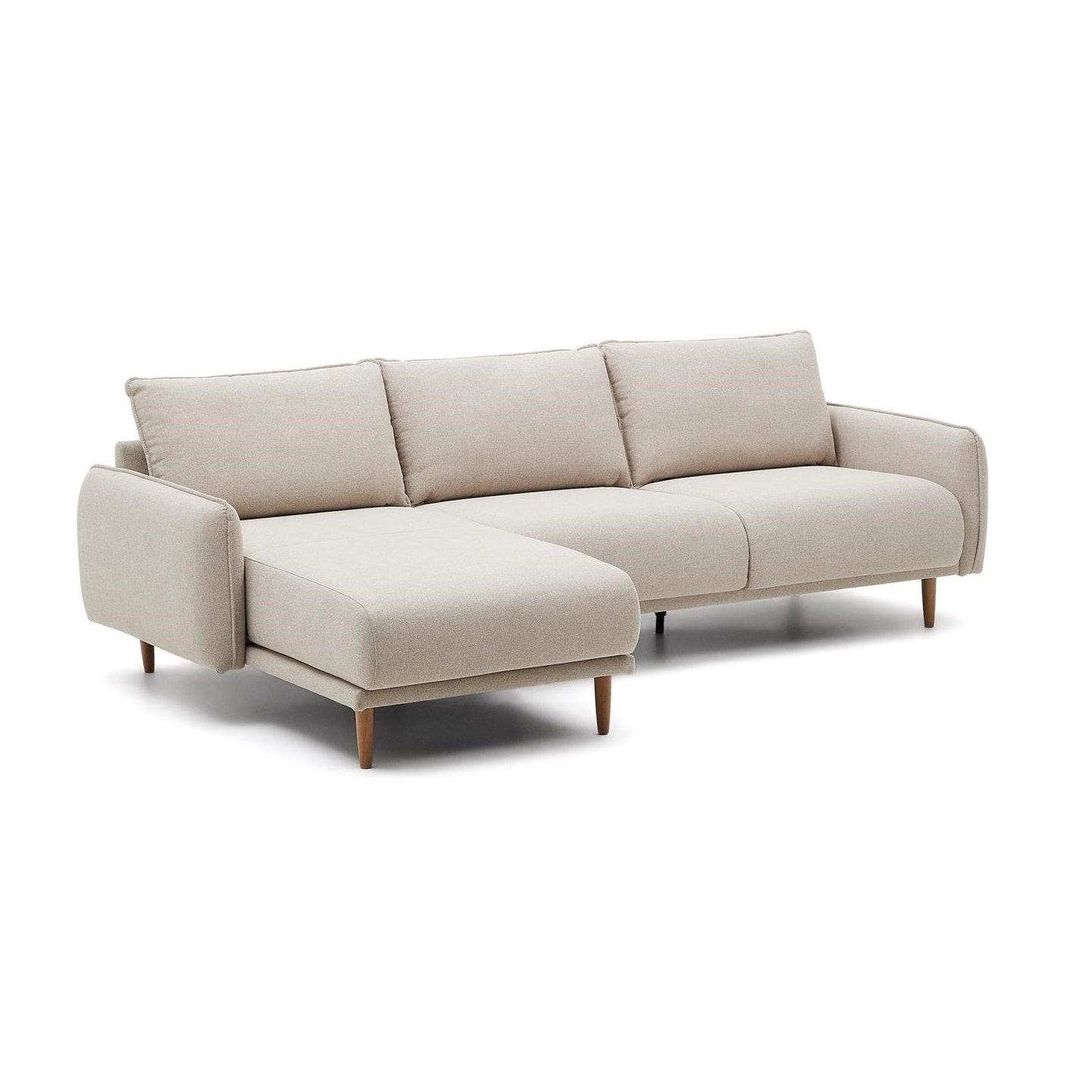 Narożnik lewostronny CARLOTA beżowy La Forma Eye on Design