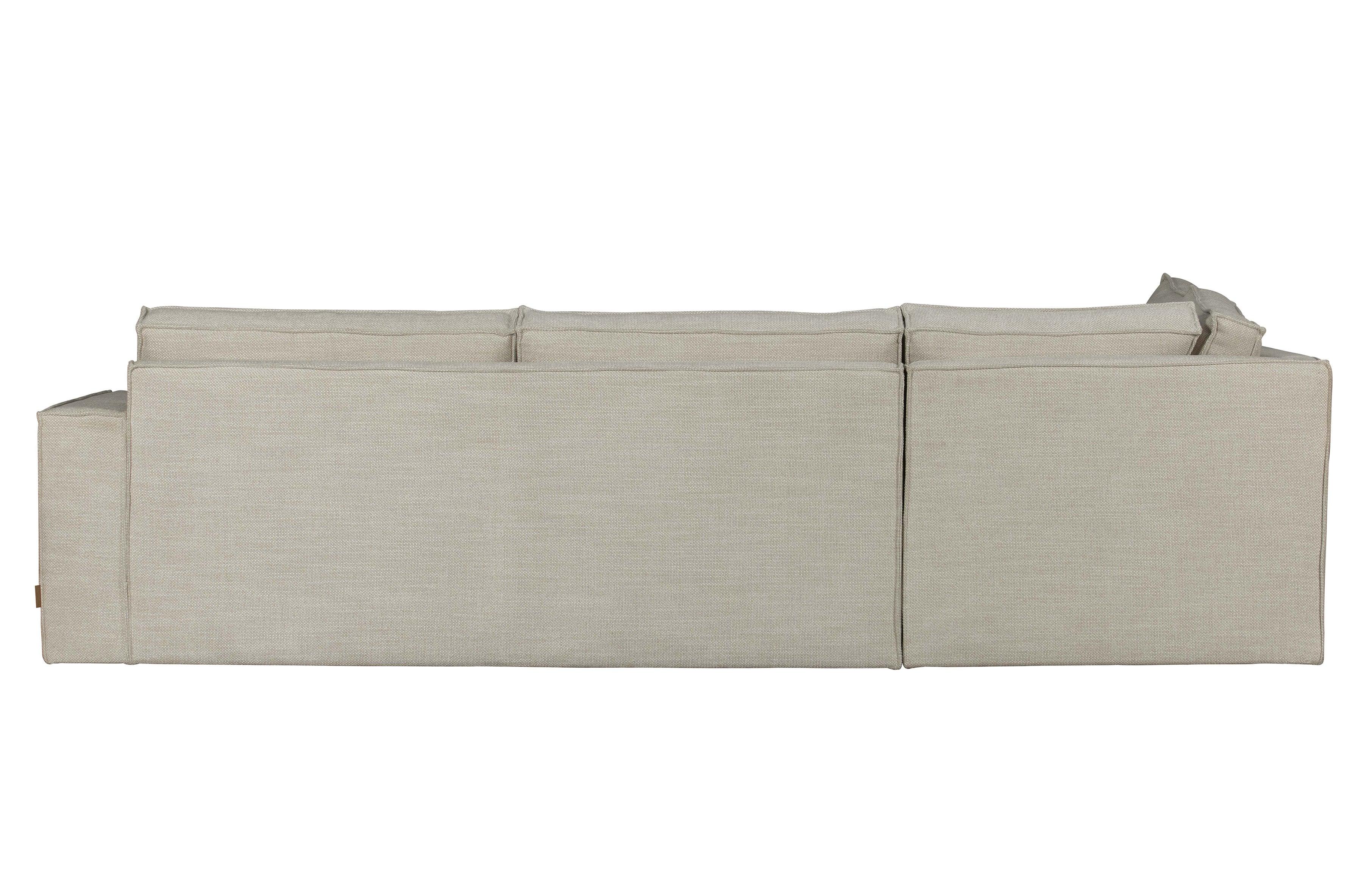 Narożnik lewostronny FREDDIE beżowy Woood Eye on Design