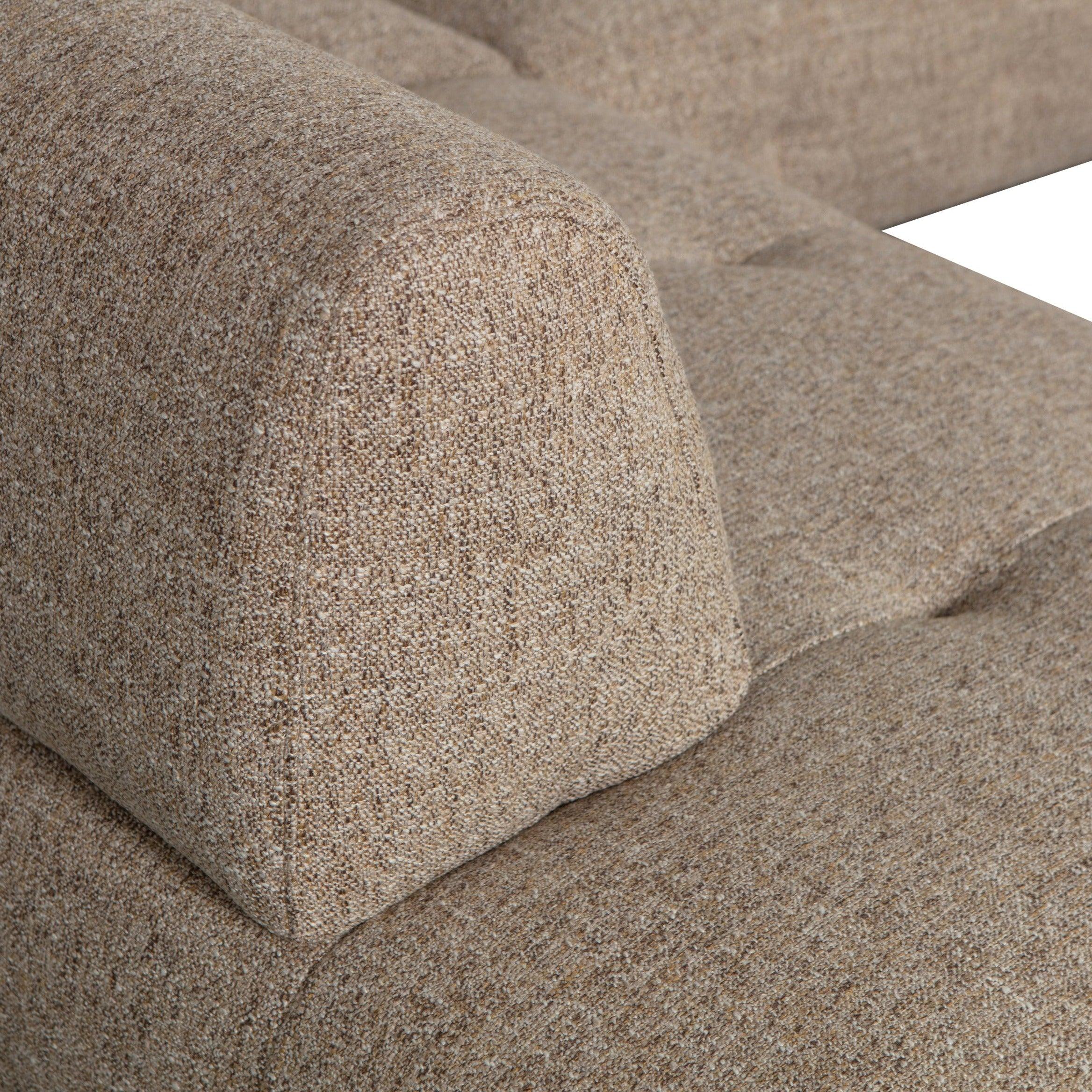 Narożnik lewostronny LLOYD brązowy melanż Woood Exclusive Eye on Design