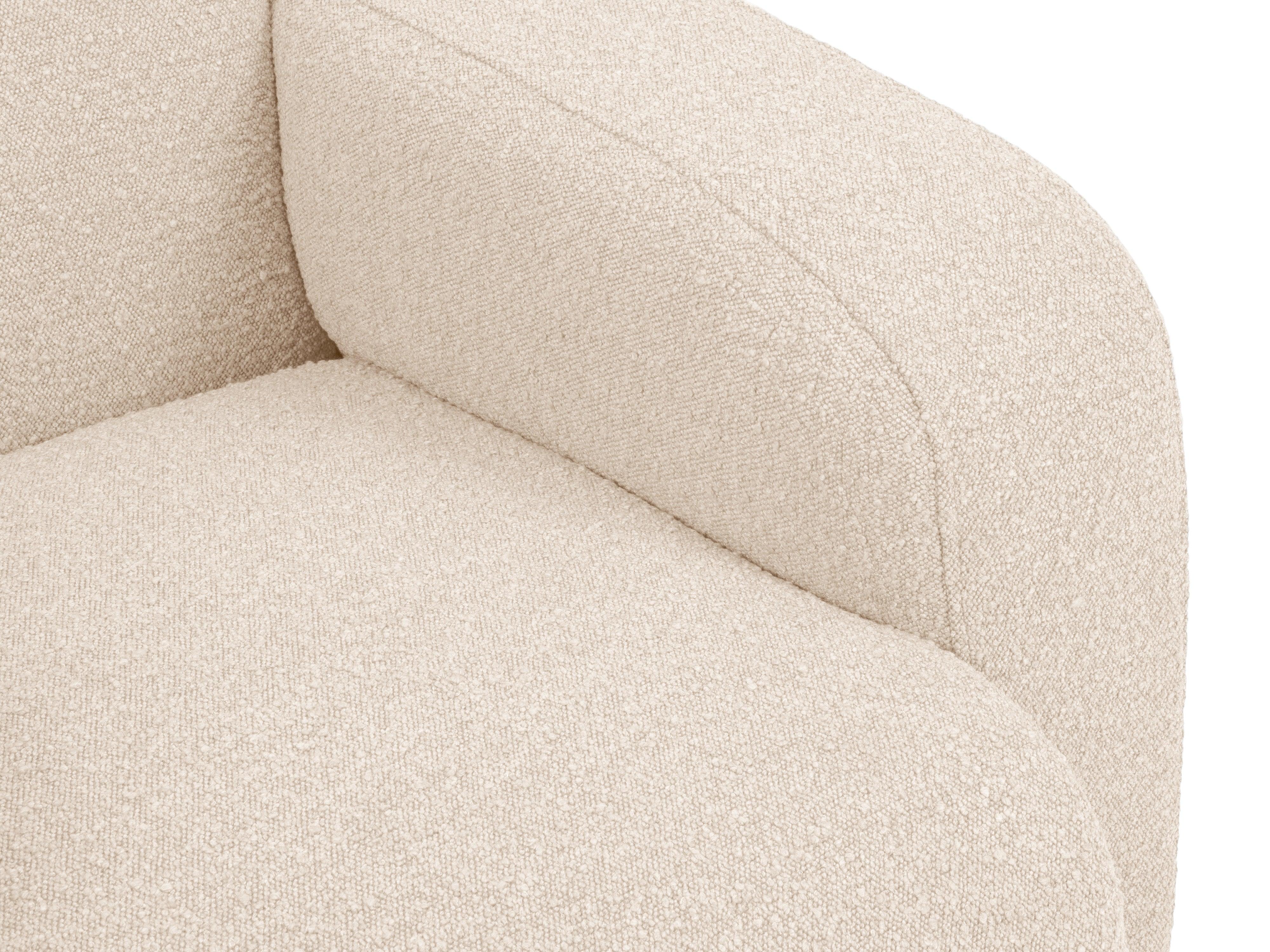 Narożnik lewostronny w tkaninie boucle 4-osobowy LOLA beżowy Windsor & Co Eye on Design