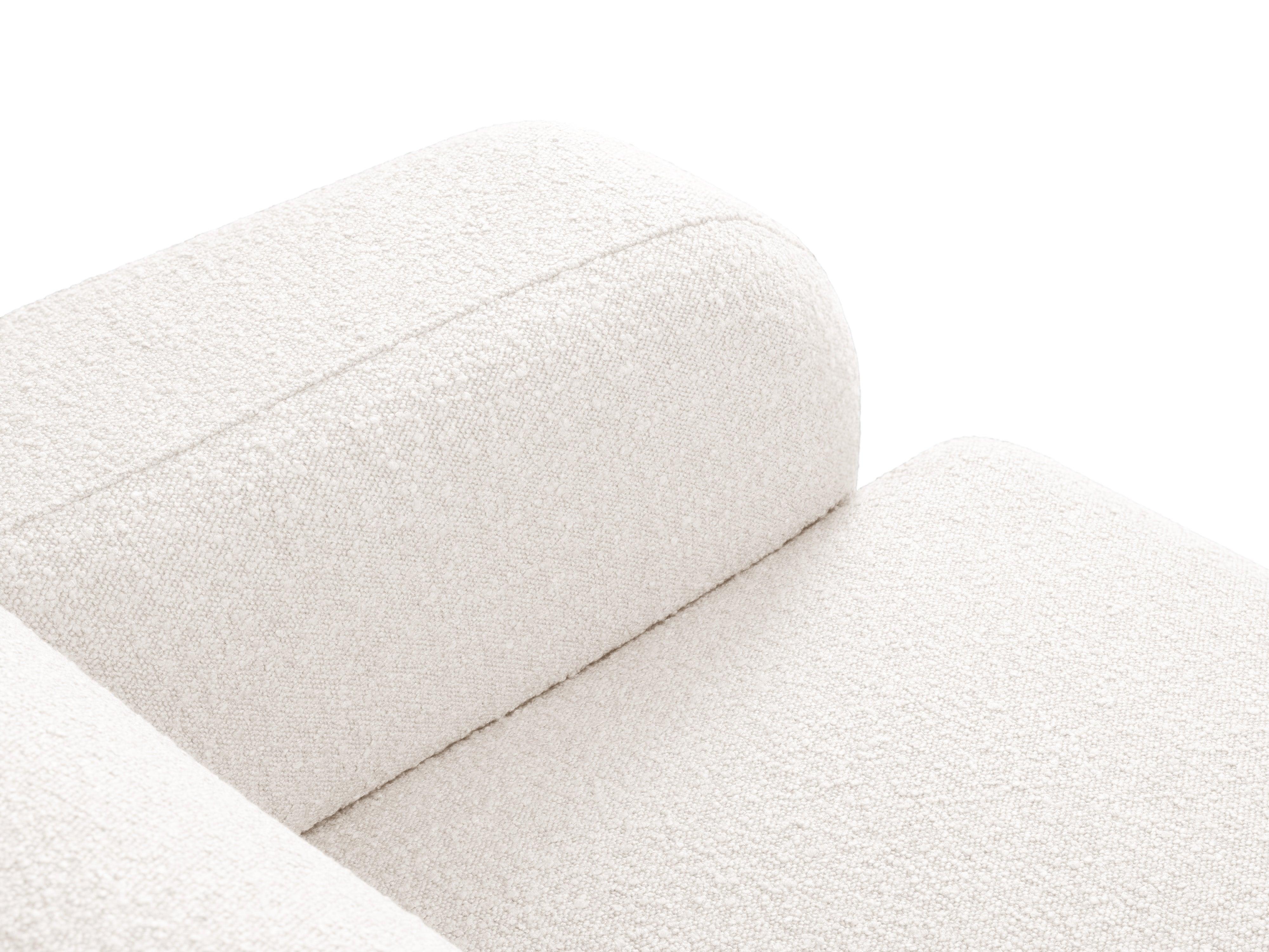 Narożnik lewostronny w tkaninie boucle 6-osobowy LOLA biały Windsor & Co Eye on Design