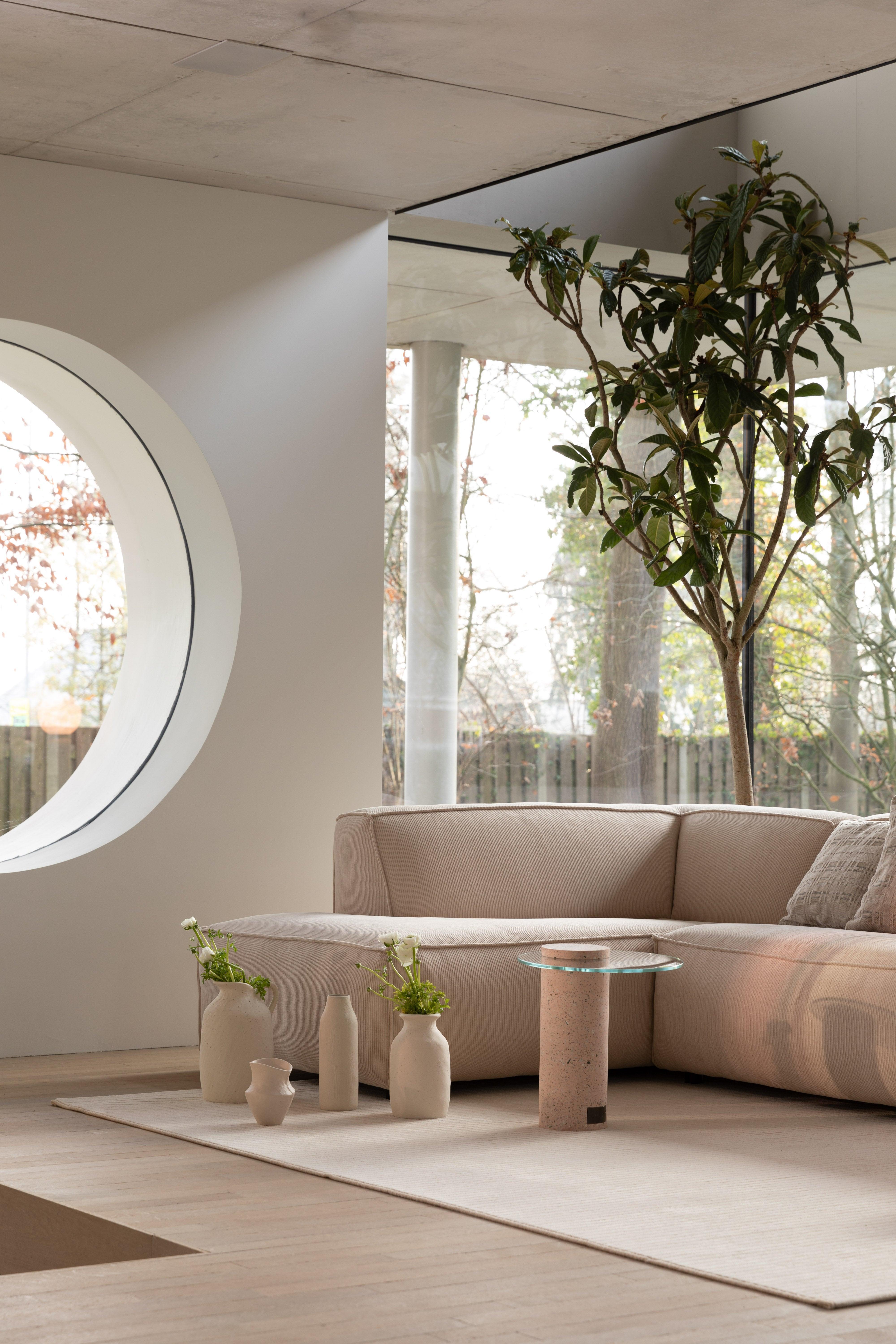 Fat Freddy Rib Sofa Left Natural Zuiver Eye on Design