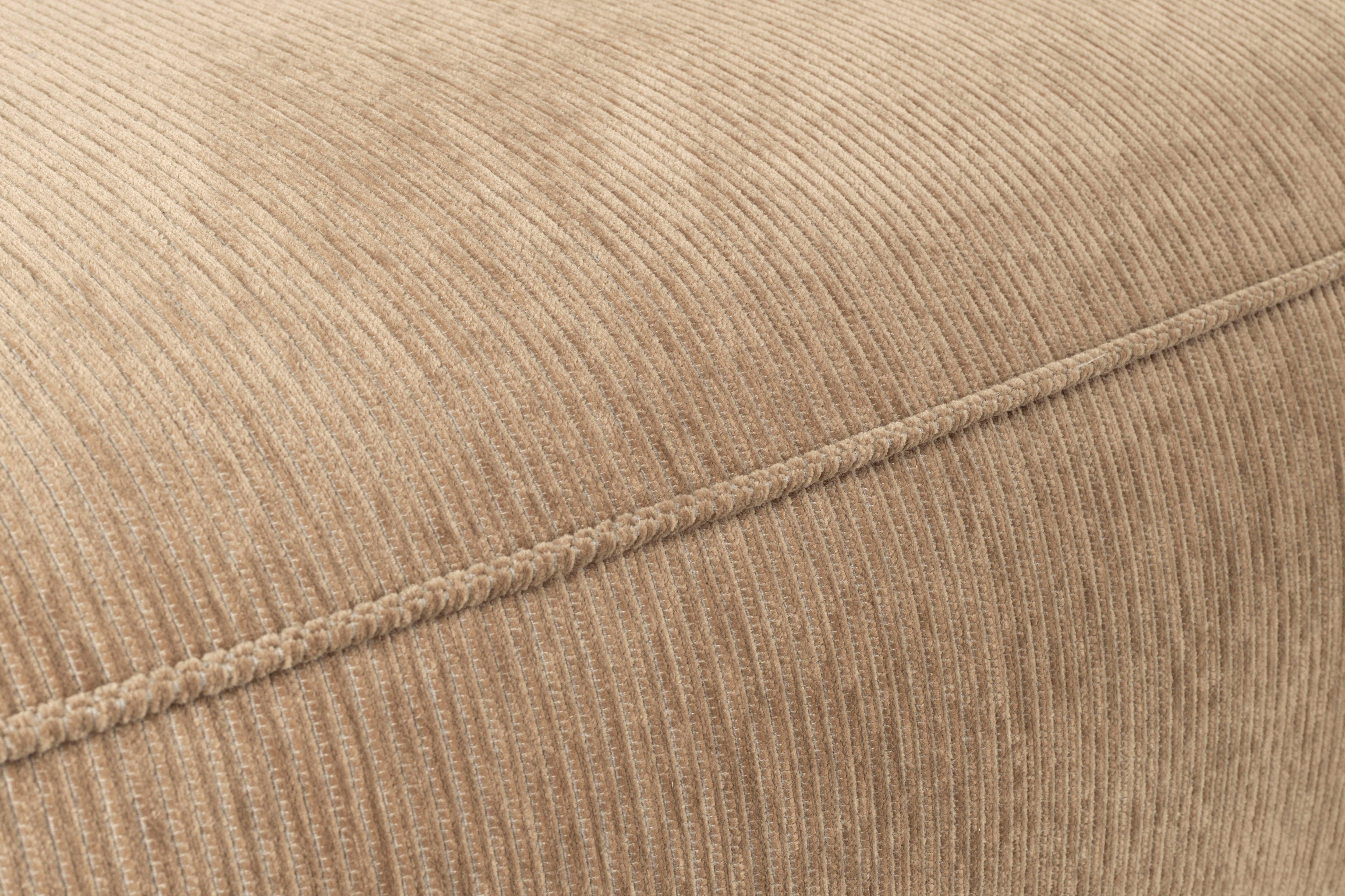 Fat Freddy Rib Sofa Right Caramel Zuiver Eye on Design