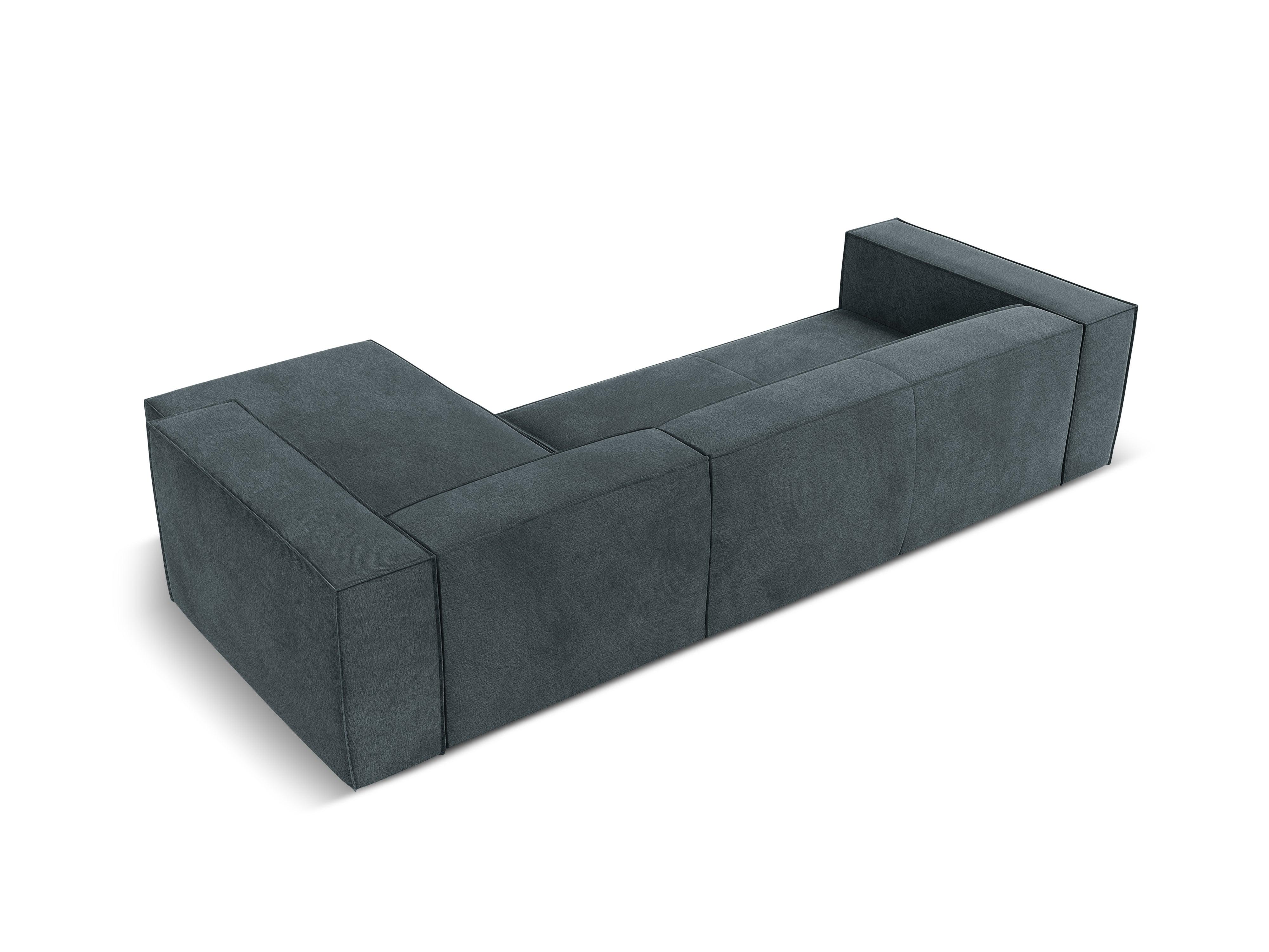 Narożnik prawostronny MADAME szaroniebieski – sofa narożna