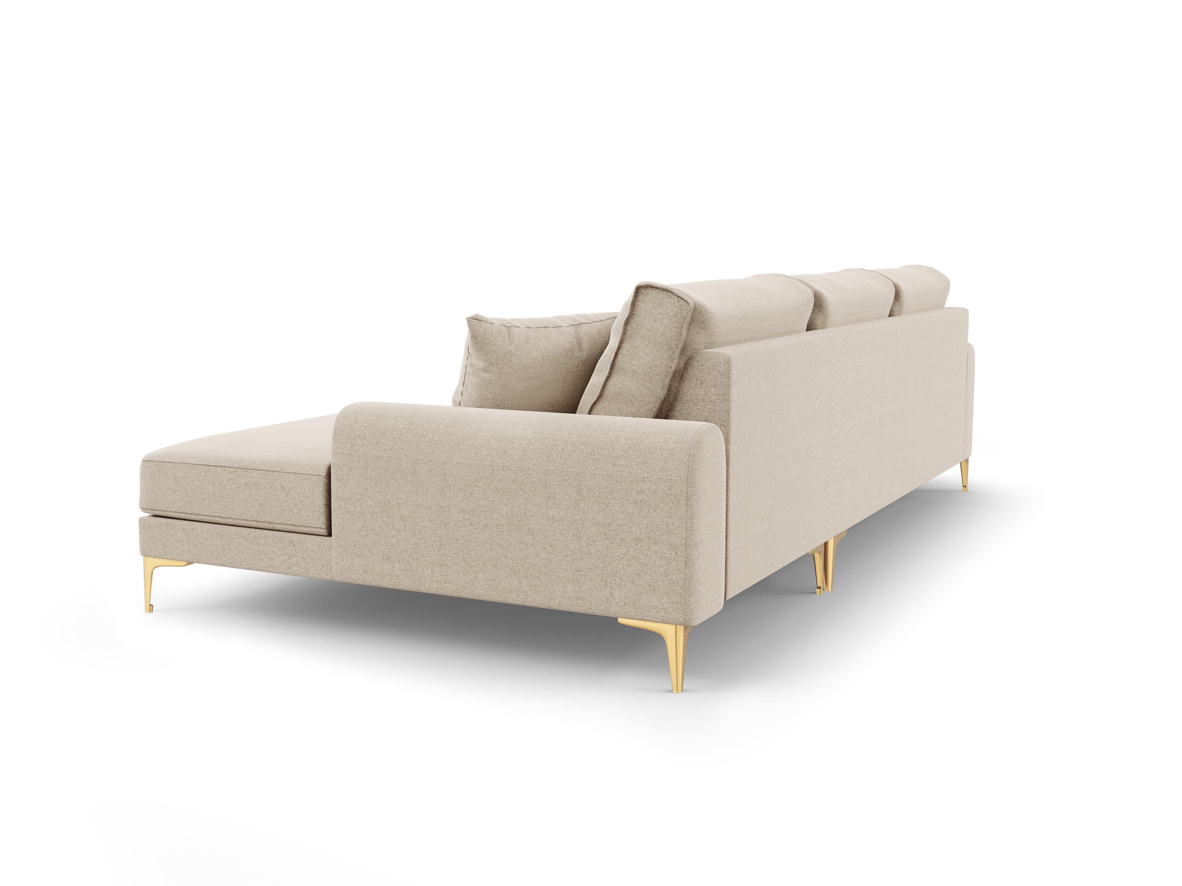 Narożnik prawostronny MADARA beżowy Mazzini Sofas Eye on Design