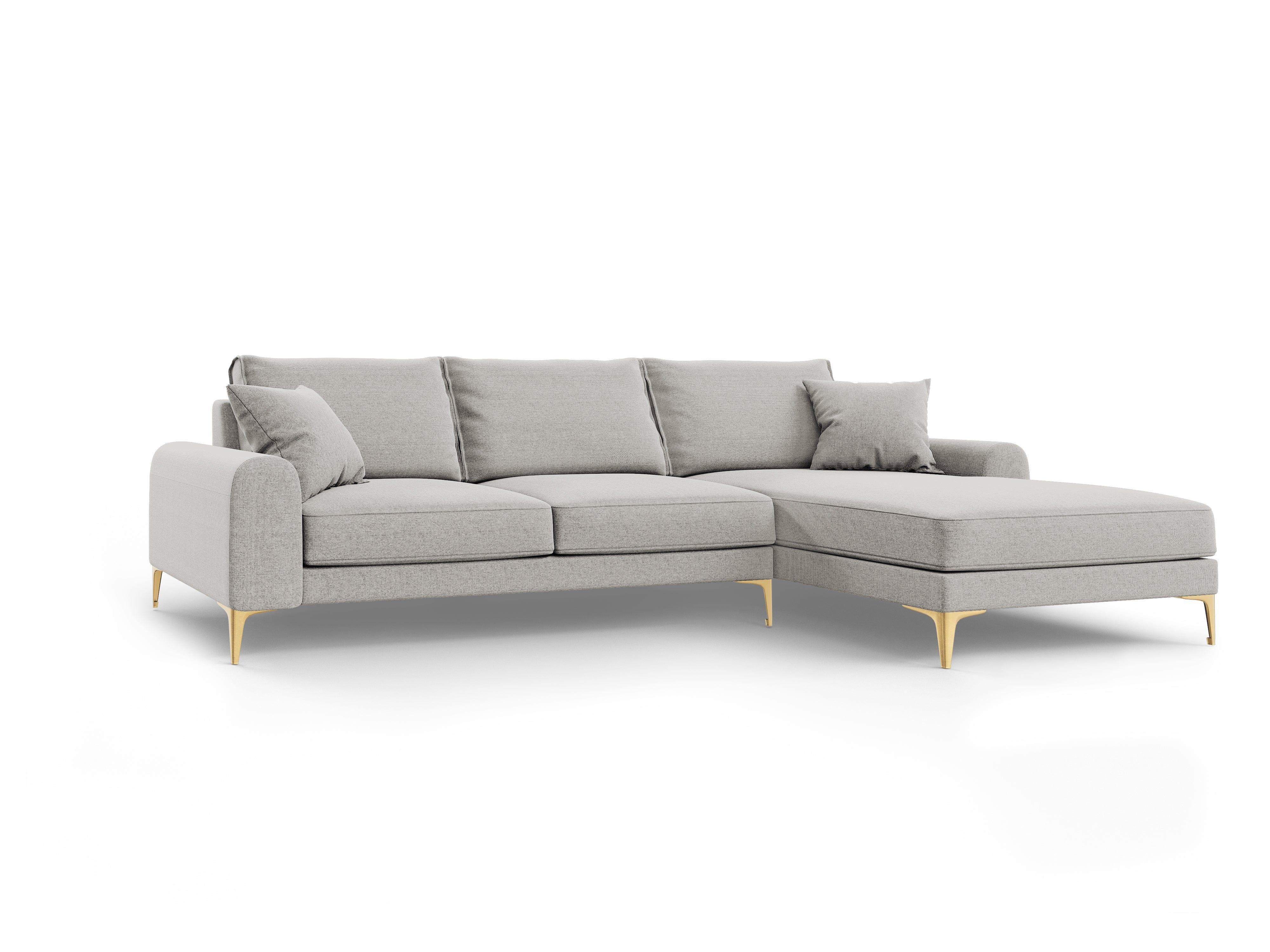 Narożnik prawostronny MADARA jasnoszary Mazzini Sofas Eye on Design