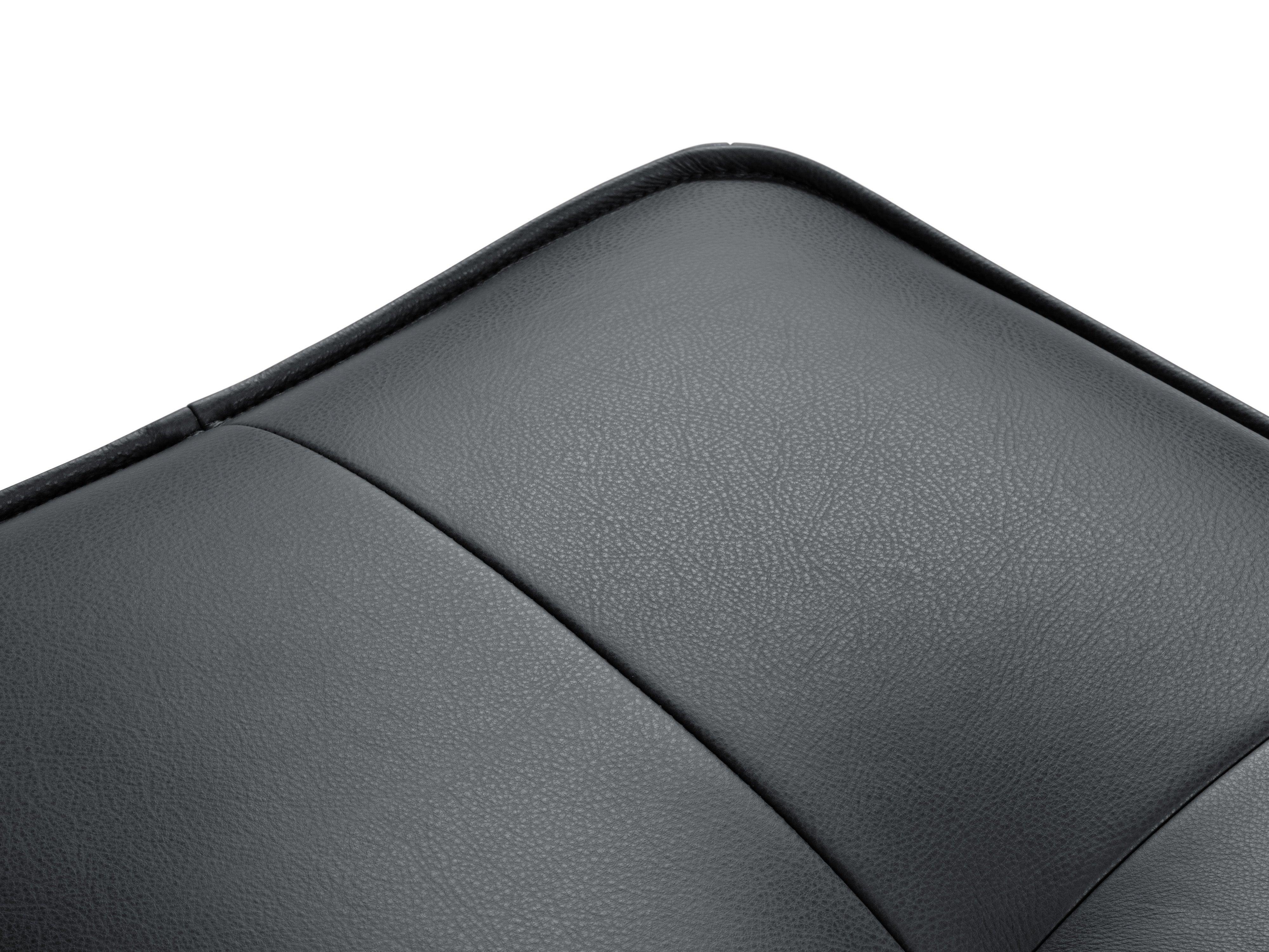 Narożnik skórzany prawostronny LILY grafitowy Maison Heritage Eye on Design