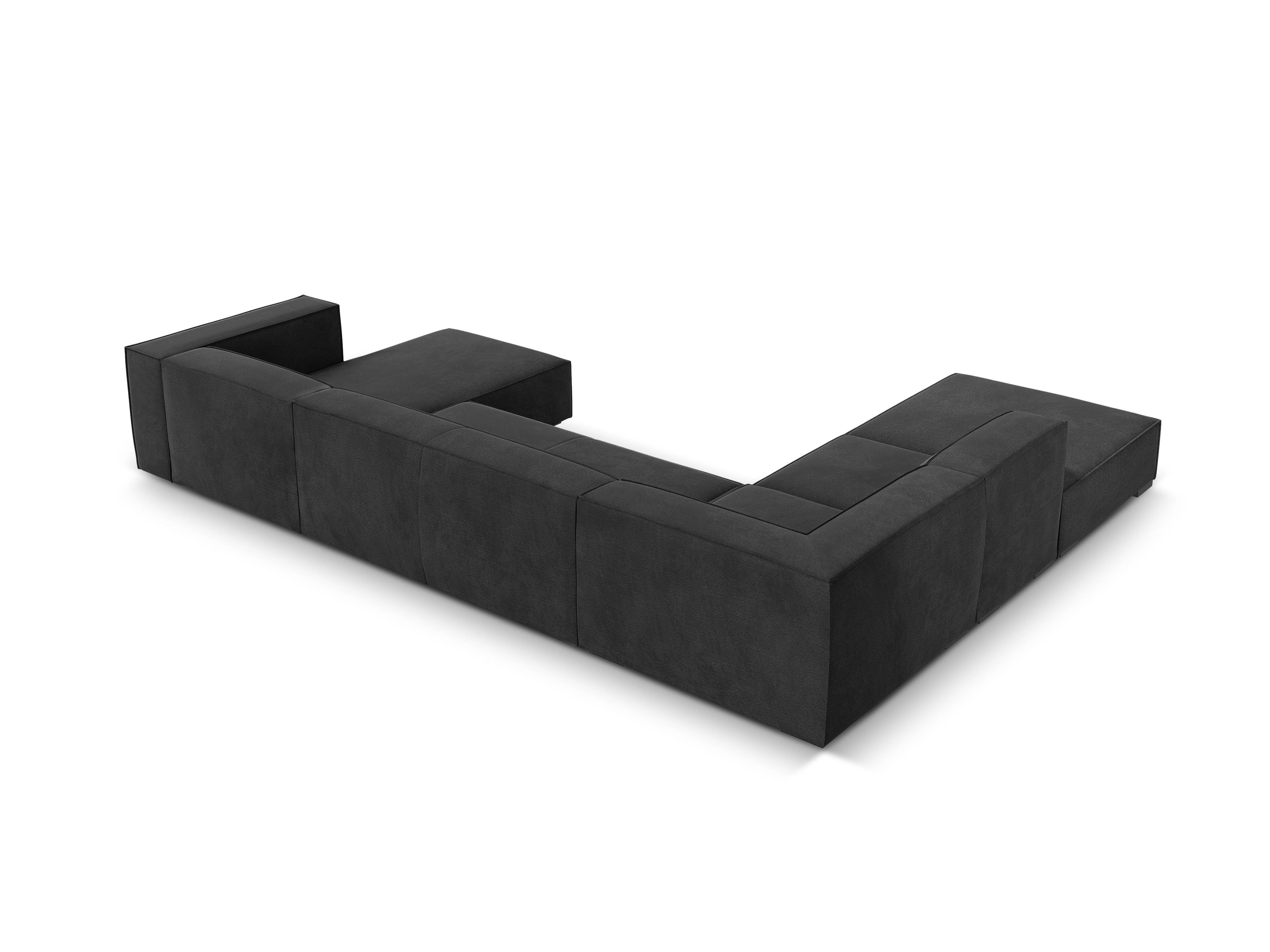 Narożnik w kształcie U lewostronny MADAME ciemnoszary Windsor & Co Eye on Design