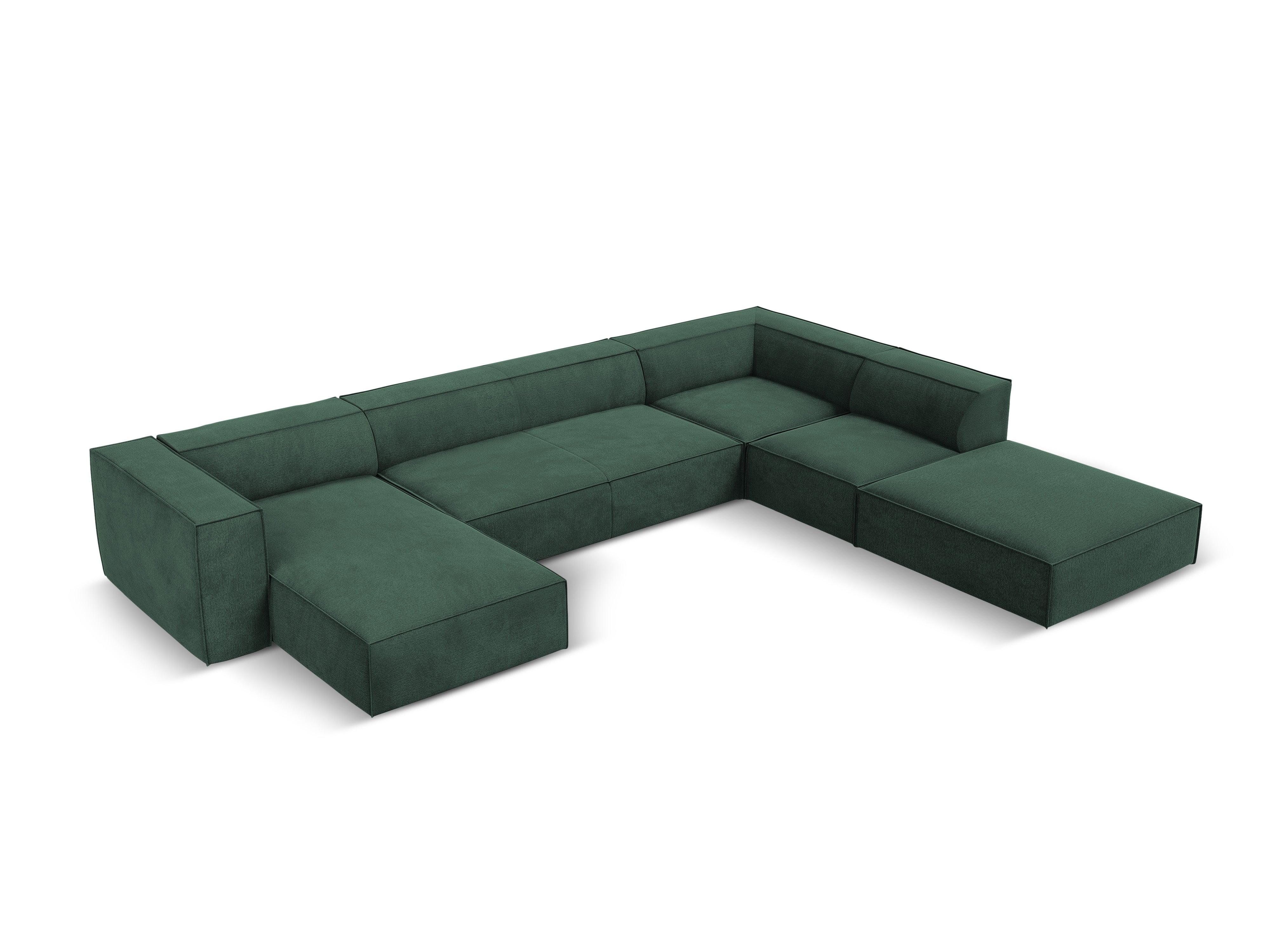 Narożnik w kształcie U prawostronny MADAME zielony Windsor & Co Eye on Design