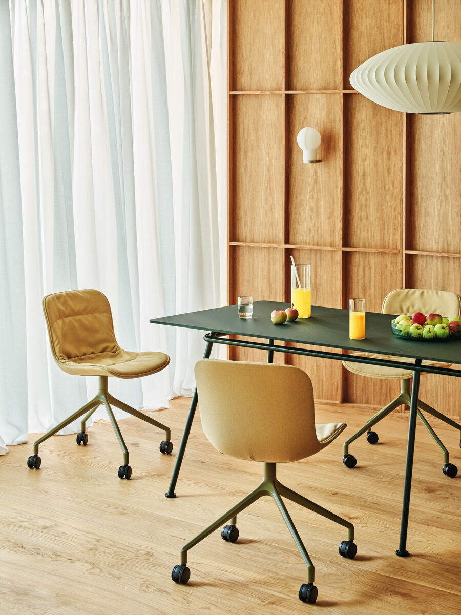 New School table Bench metal base