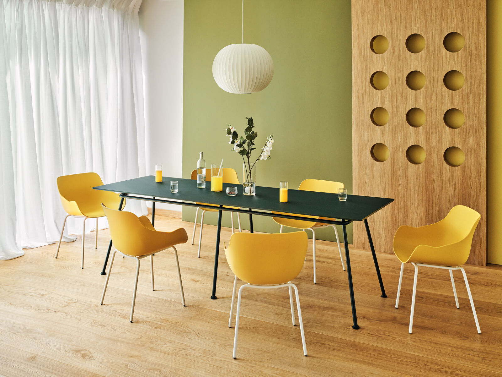 New School table Bench metal base