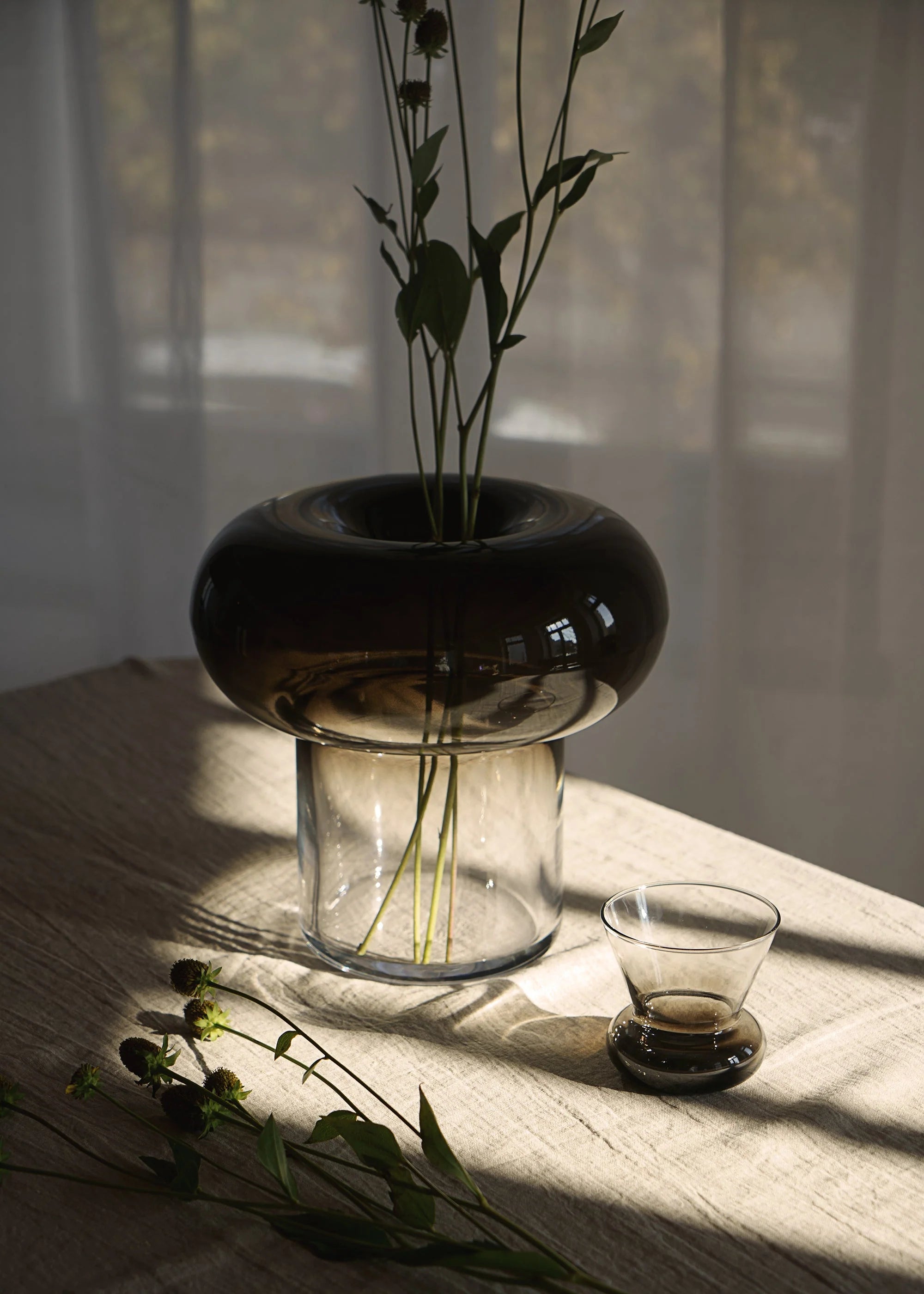 ORIO glass black blown glass