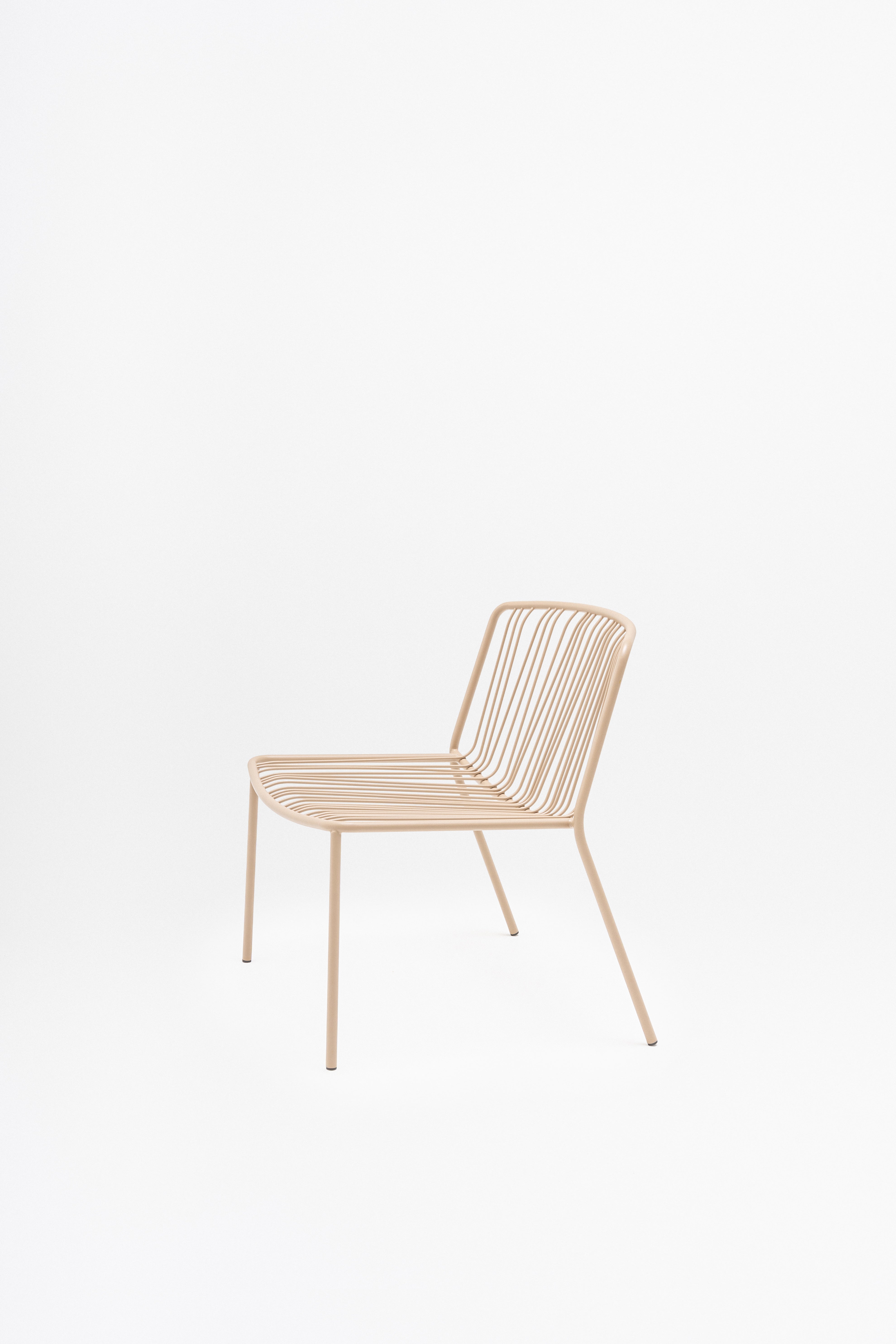 Outdoor armchair bris galvanized steel