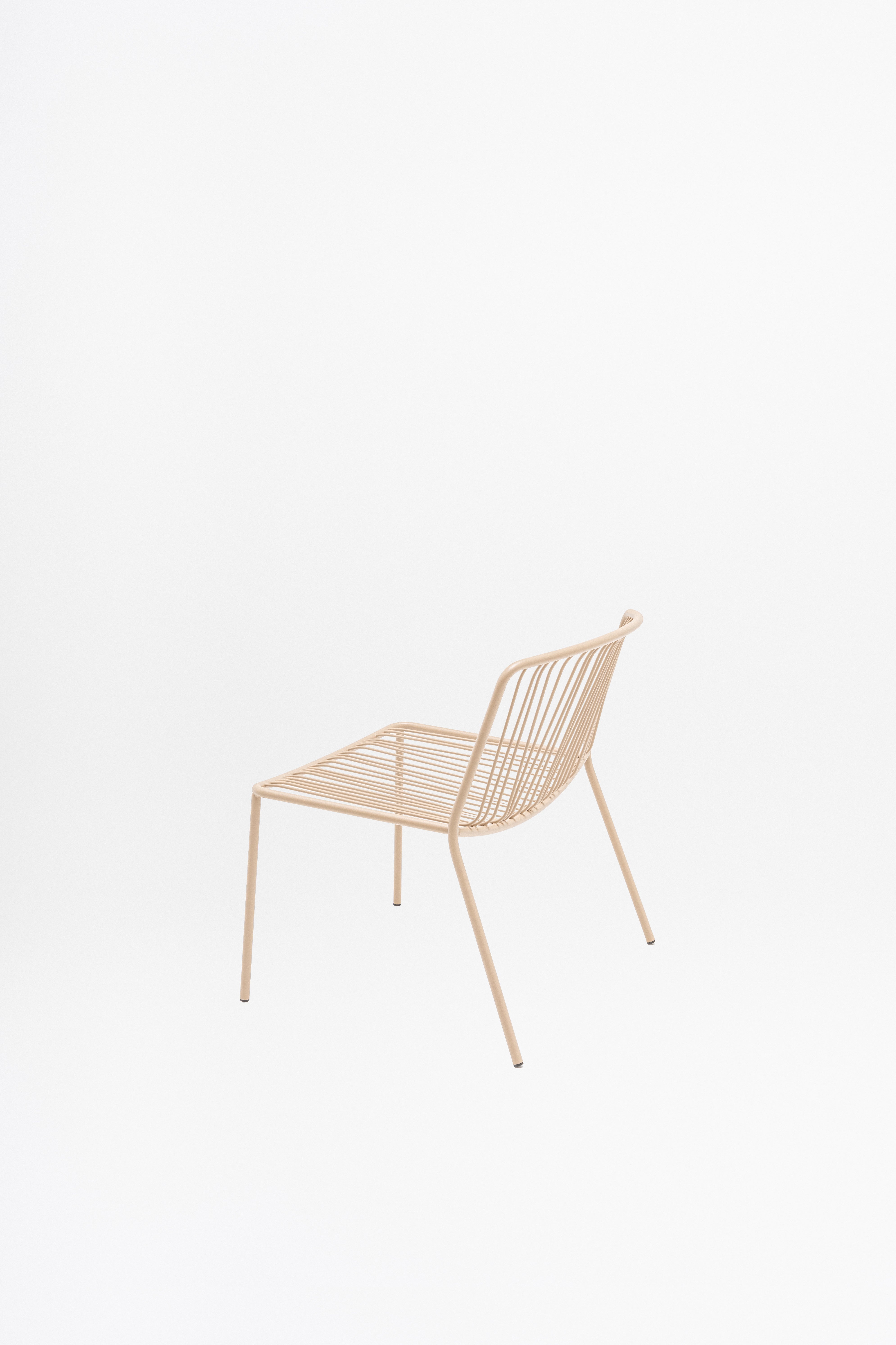 Outdoor armchair bris galvanized steel