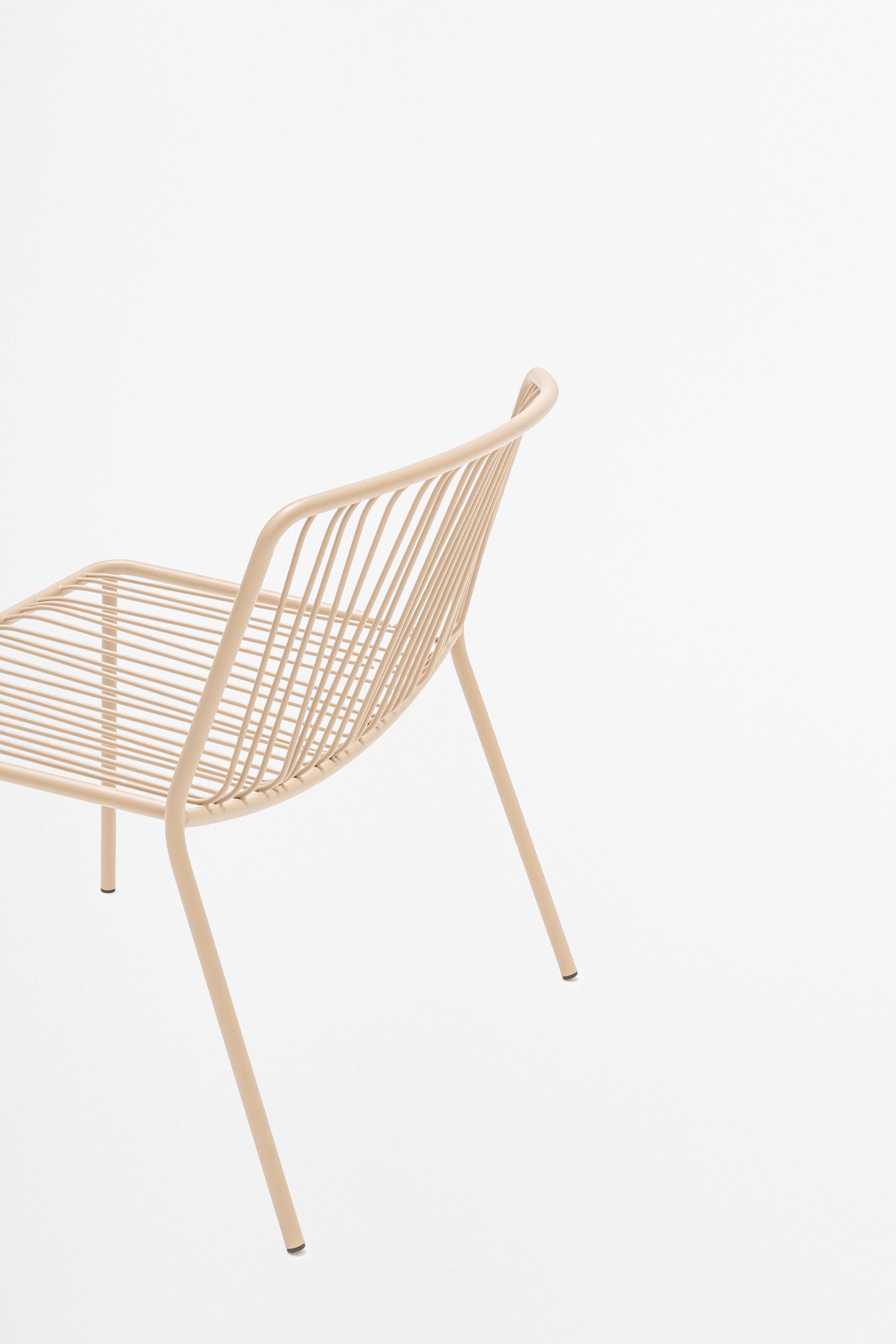 Outdoor armchair bris galvanized steel