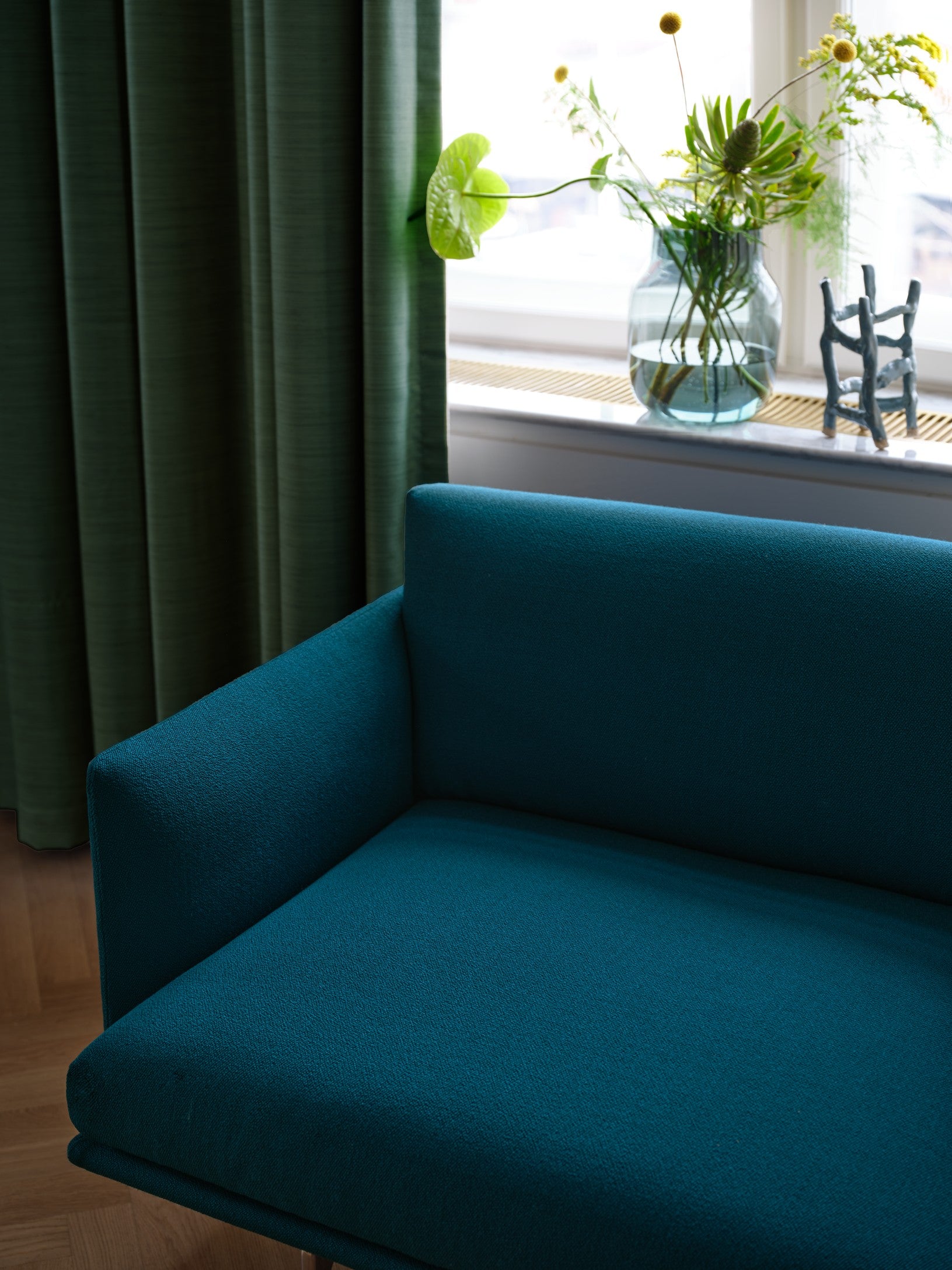 Sofa für 3 Personen OUTLINE STUDIO gepolstert