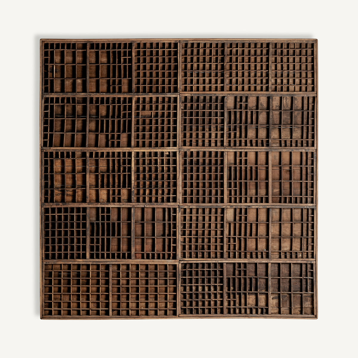Wanddekoration KASHERE aus recyceltem Holz