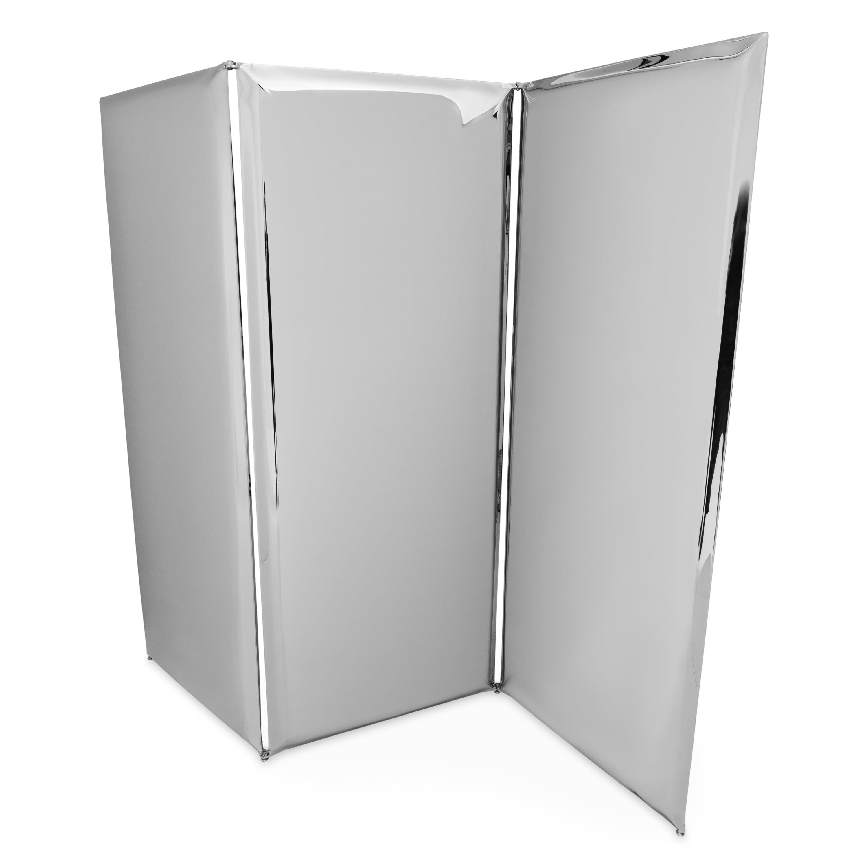 Parawan SONAR MIRROR inox Zieta Studio Eye on Design