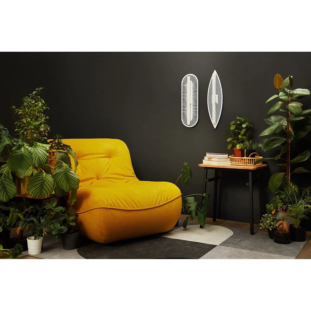 PARUMA schwarze Wandleuchte