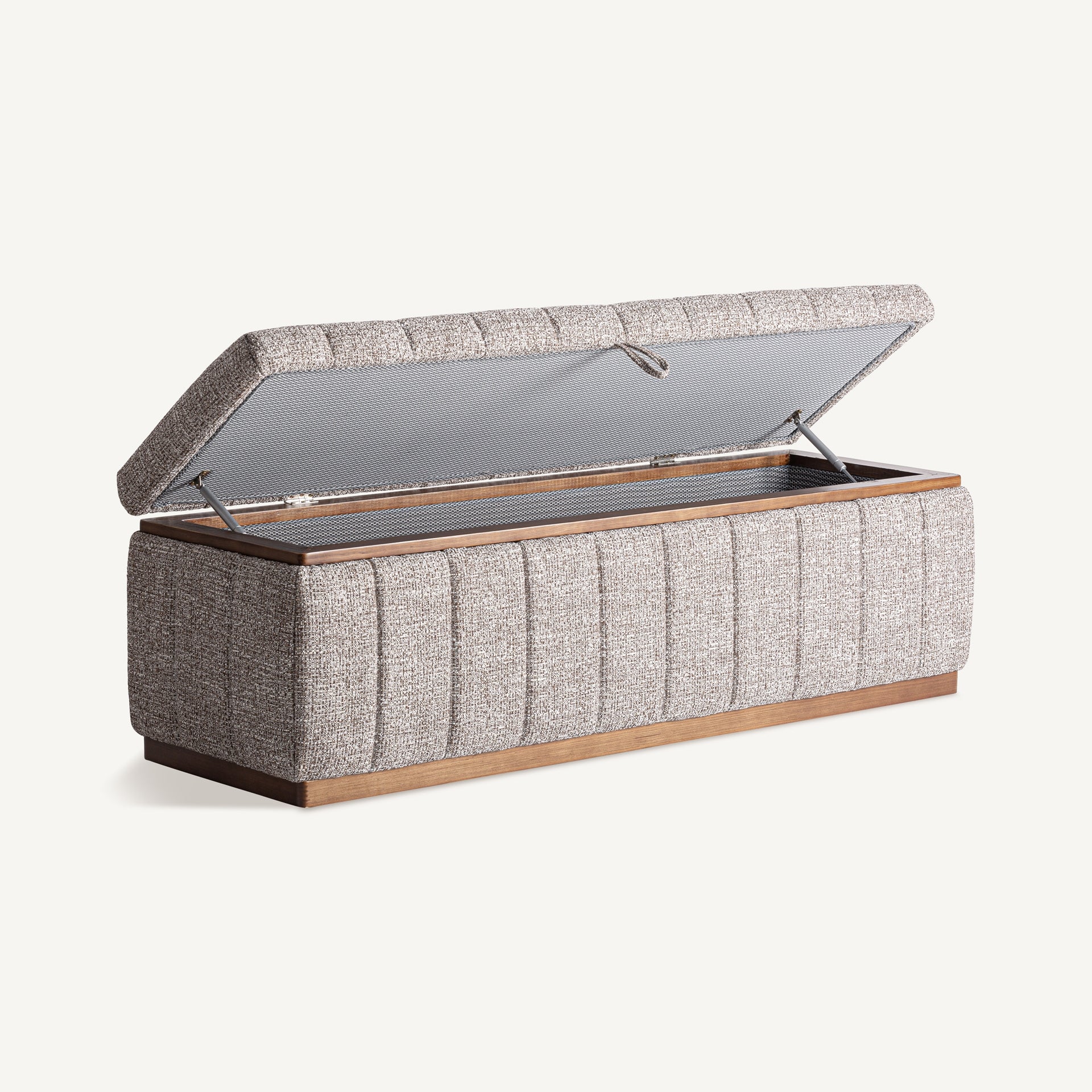 ONTORIA Storage Bench Beige