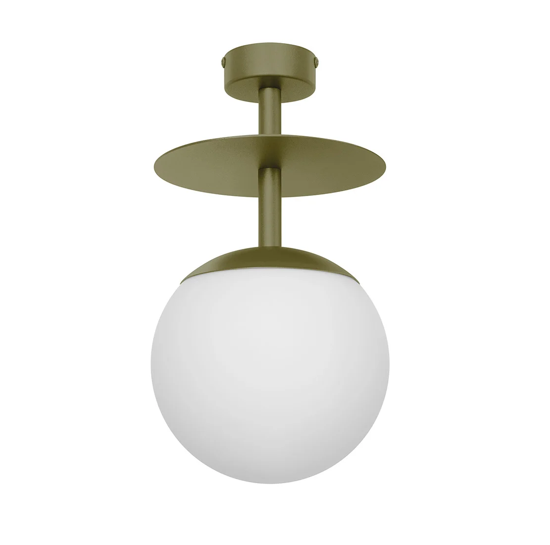 Deckenlampe PLAAT olivgrün