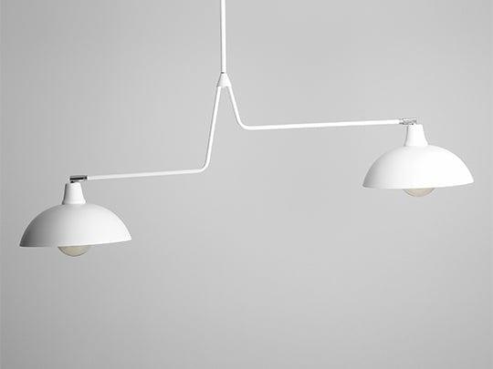 Plafon ESPACE DUO biały Artera Eye on Design