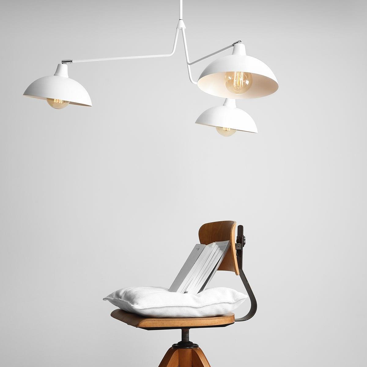 Plafon ESPACE TRIO biały Artera Eye on Design