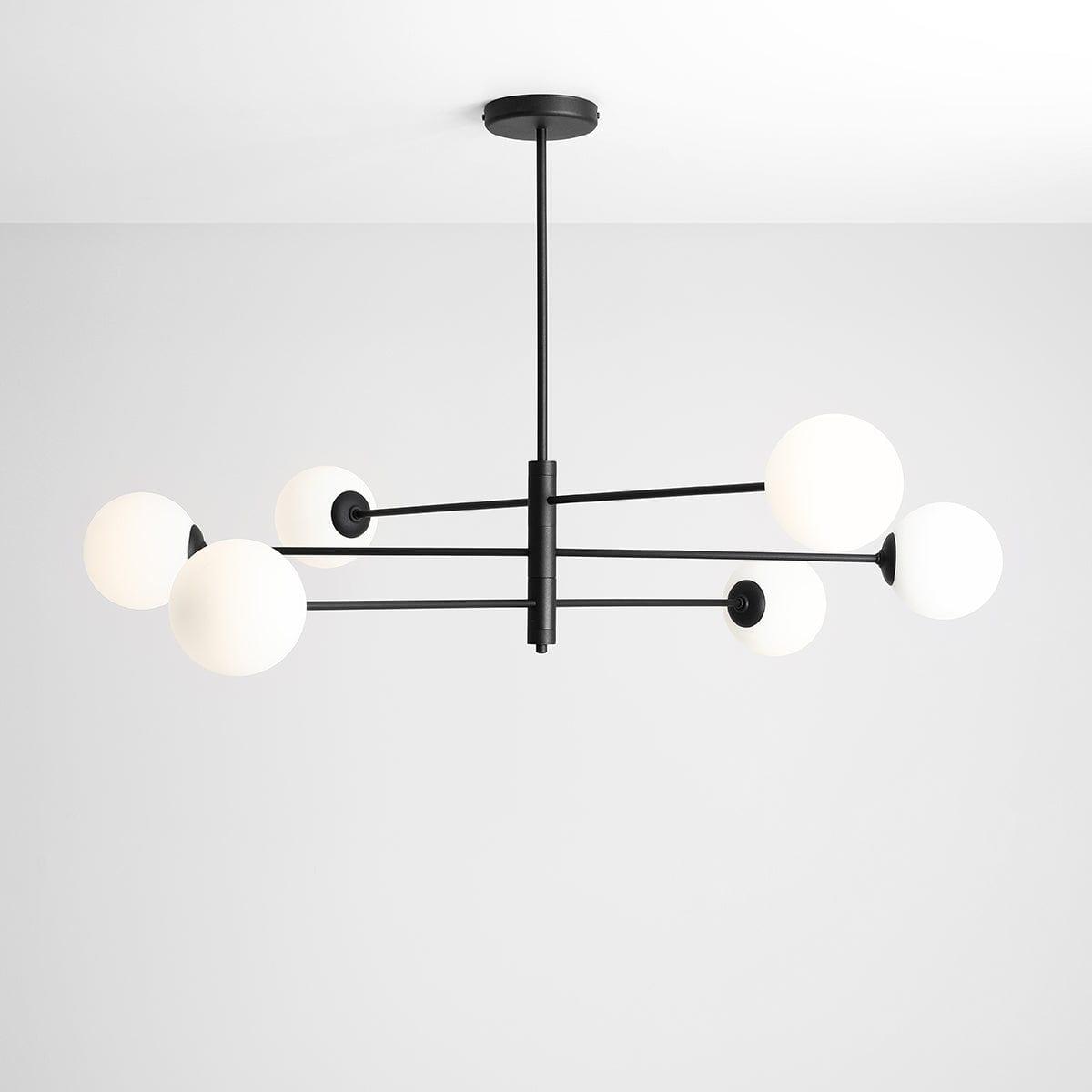 Plafon HOMME HEXA czarny Artera Eye on Design