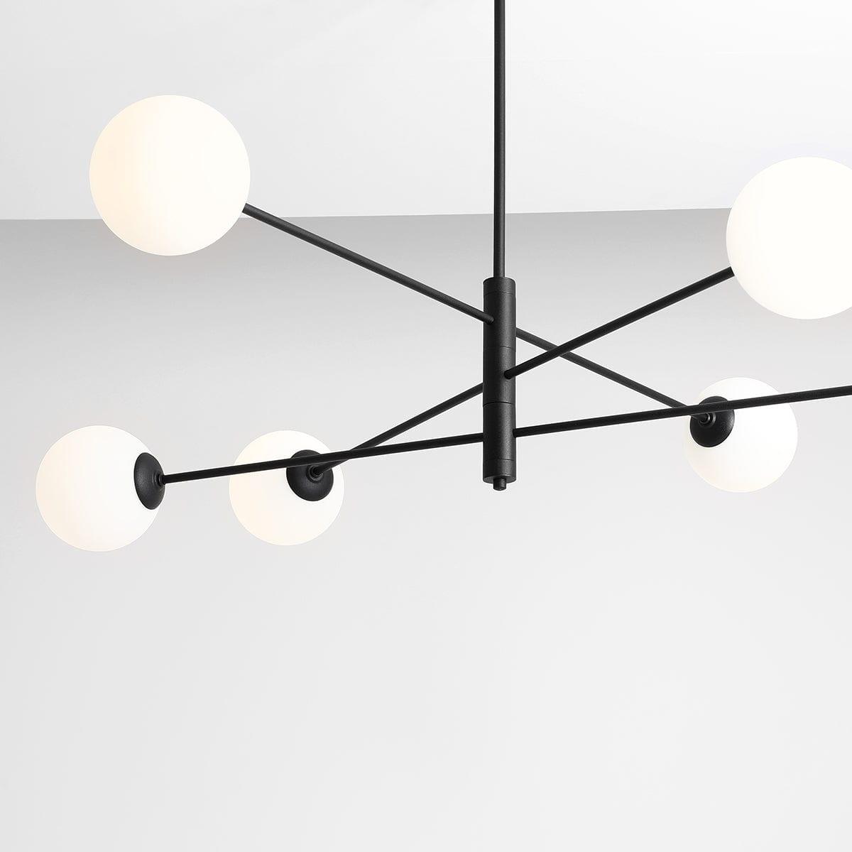 Plafon HOMME HEXA czarny Artera Eye on Design