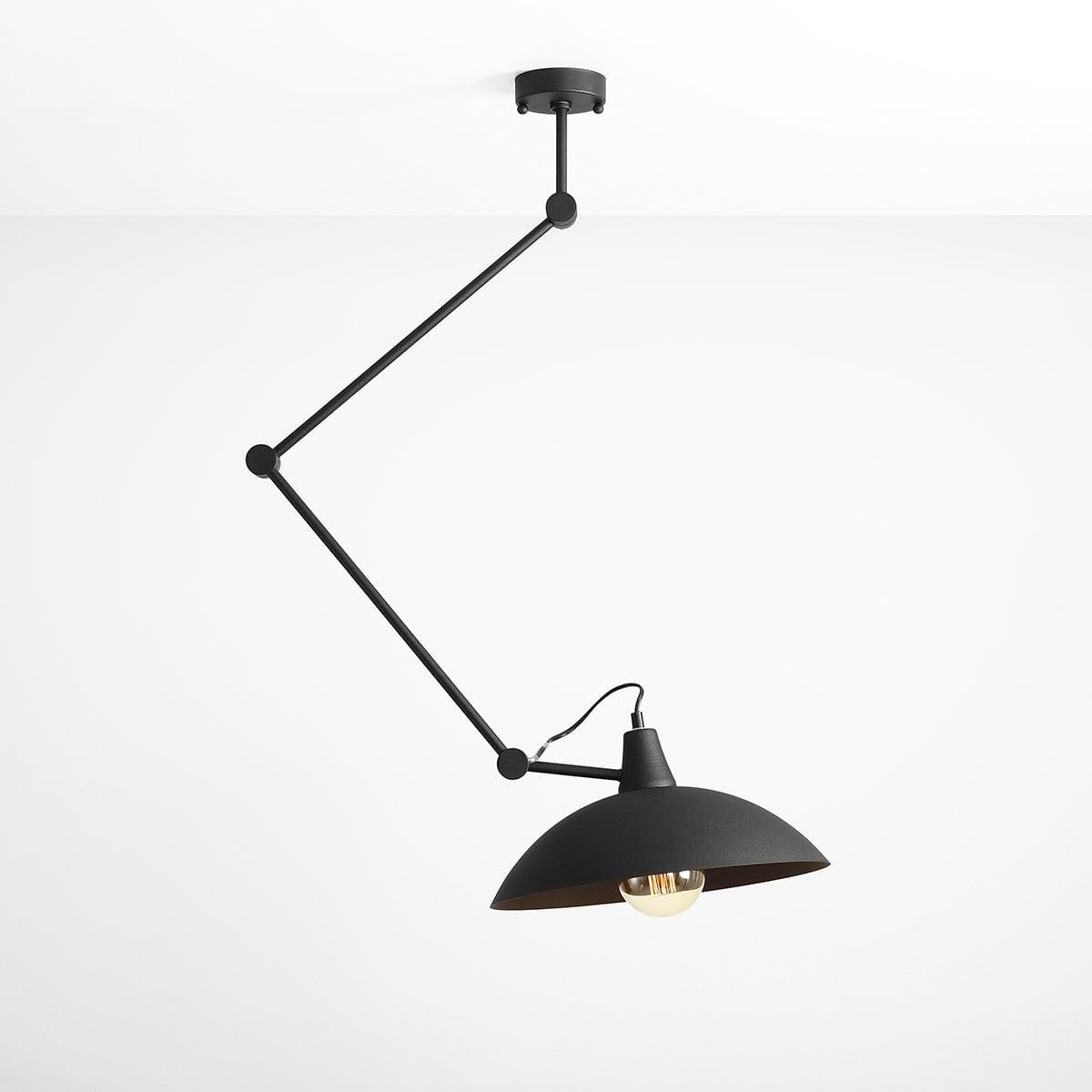 Lampa sufitowa regulowana MELOS czarny – Artera