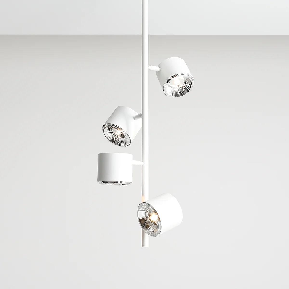 Plafon pionowy BOT QUATRO biały Artera Eye on Design