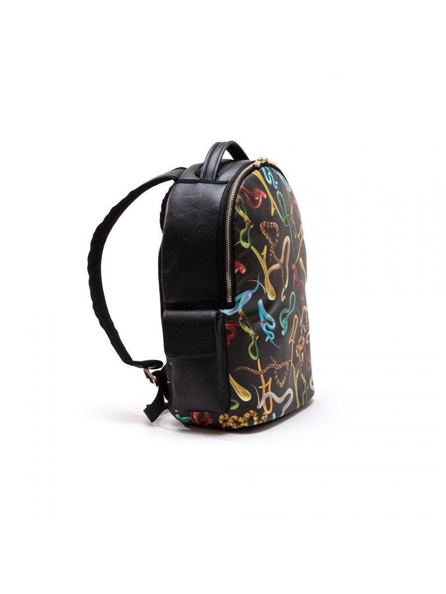 Plecak SNAKES czarny Seletti Eye on Design