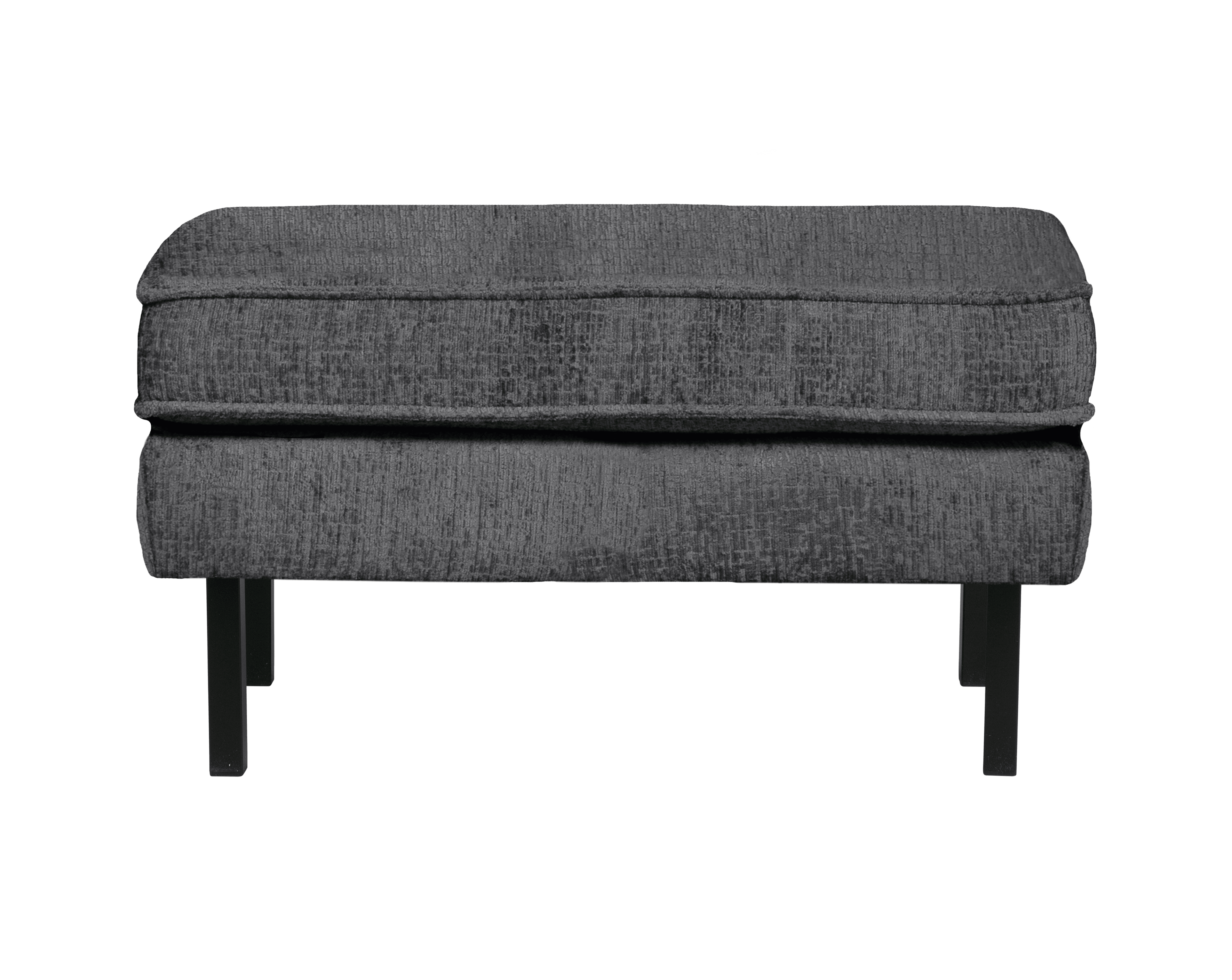 Podnóżek welurowy RODEO ciemnoszary Be Pure Eye on Design