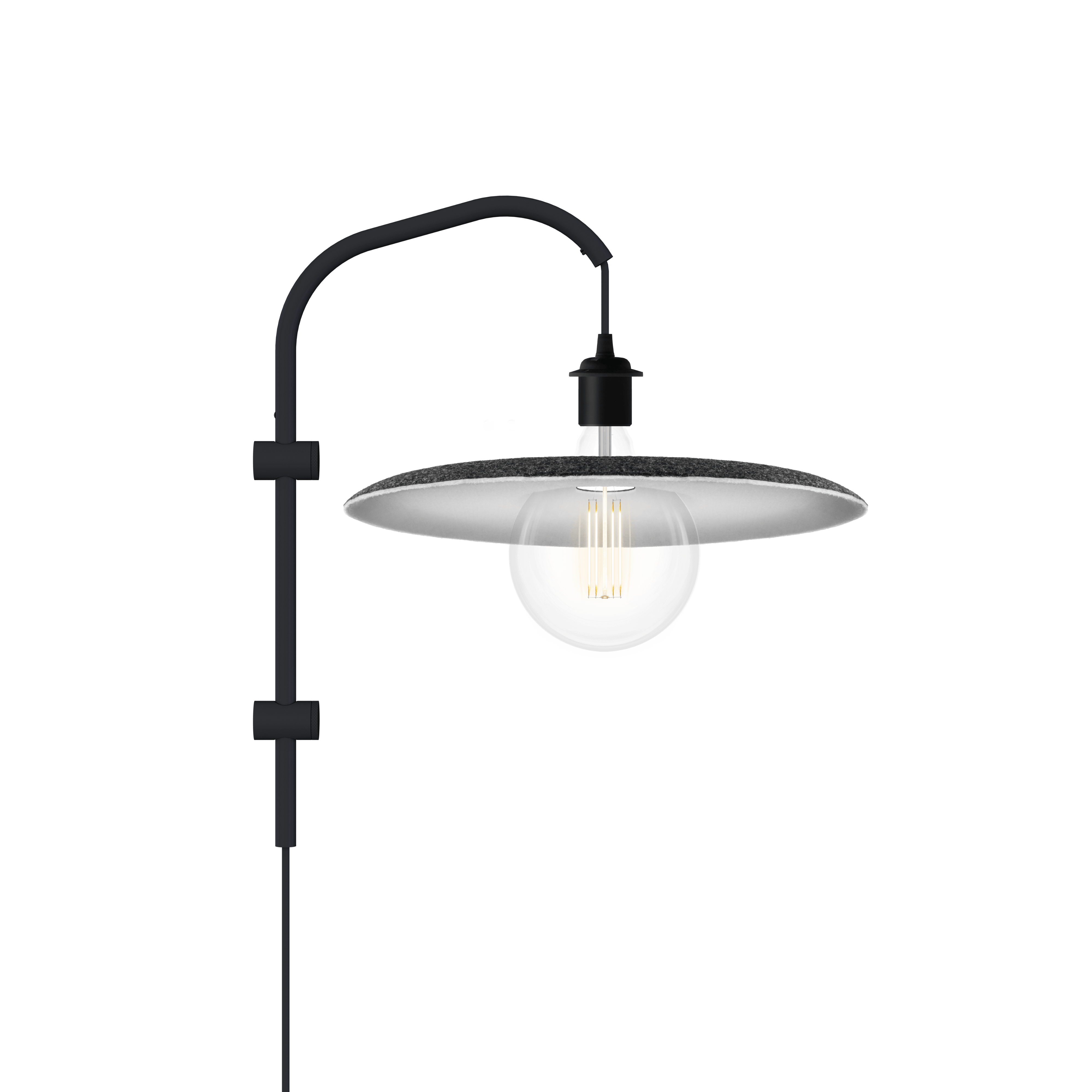 Podstawa lampy ściennej WILLOW MINI czarny UMAGE Eye on Design
